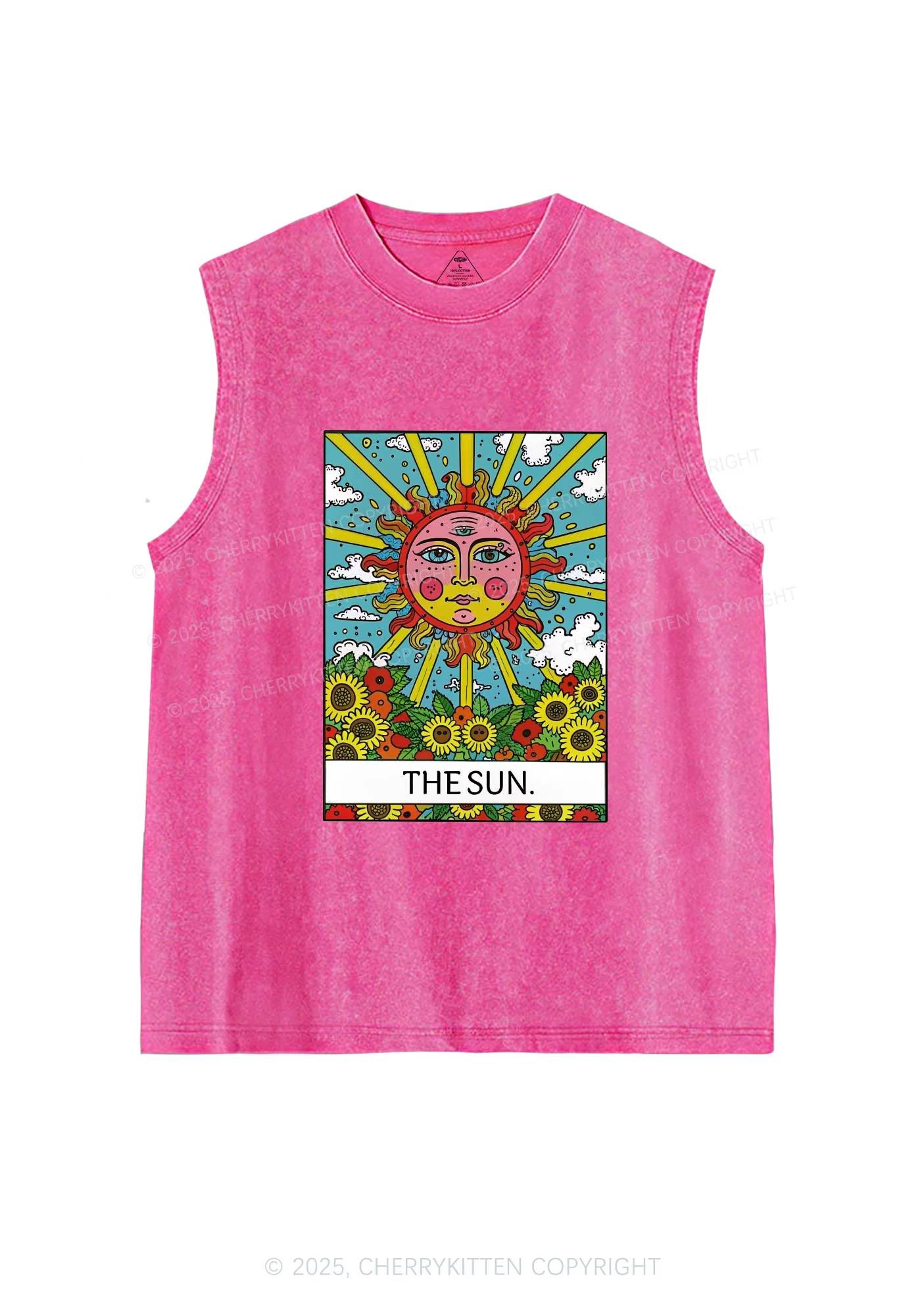 The Sun Y2K Washed Tank Cherrykitten - Image 3