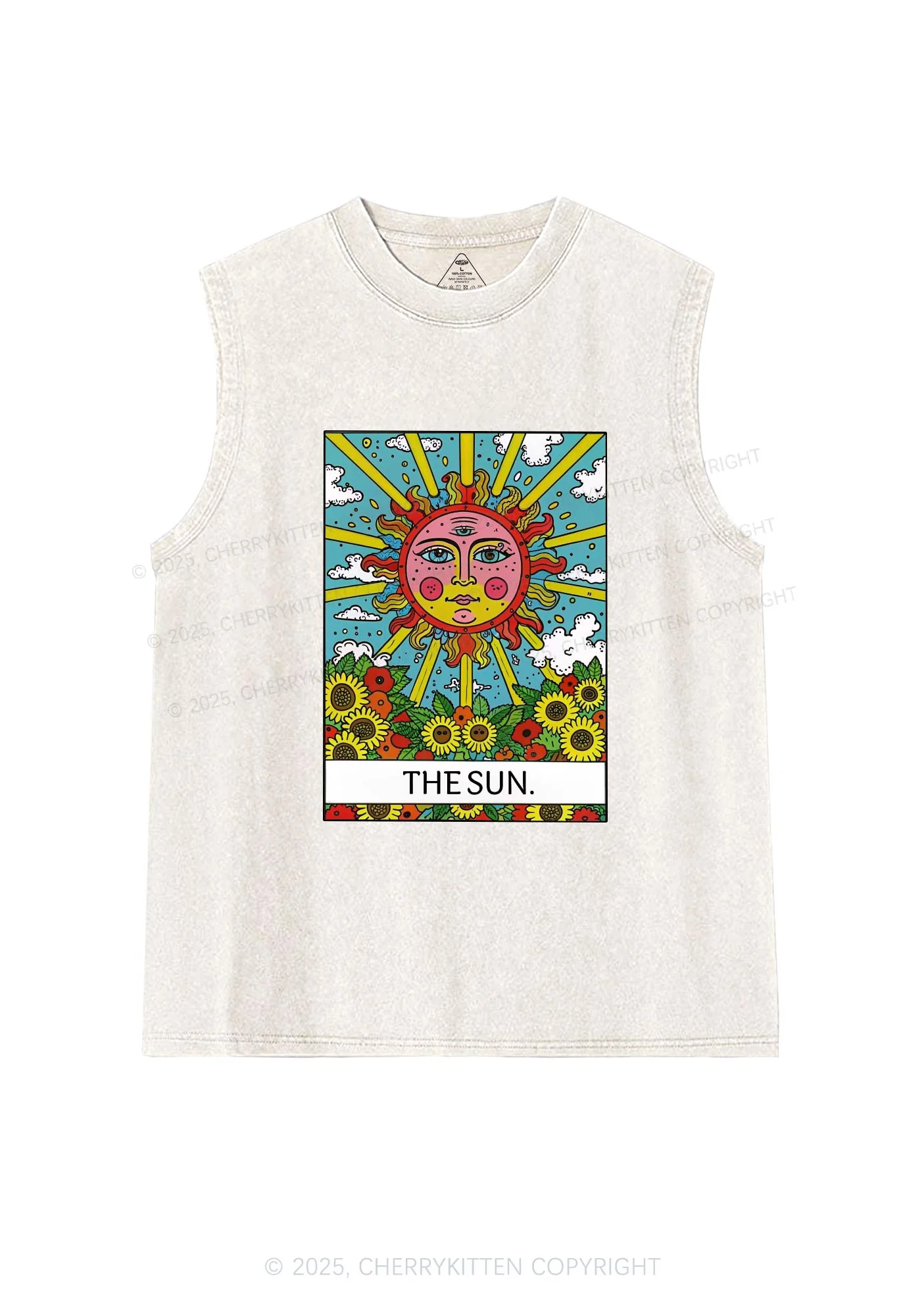 The Sun Y2K Washed Tank Cherrykitten - Image 4
