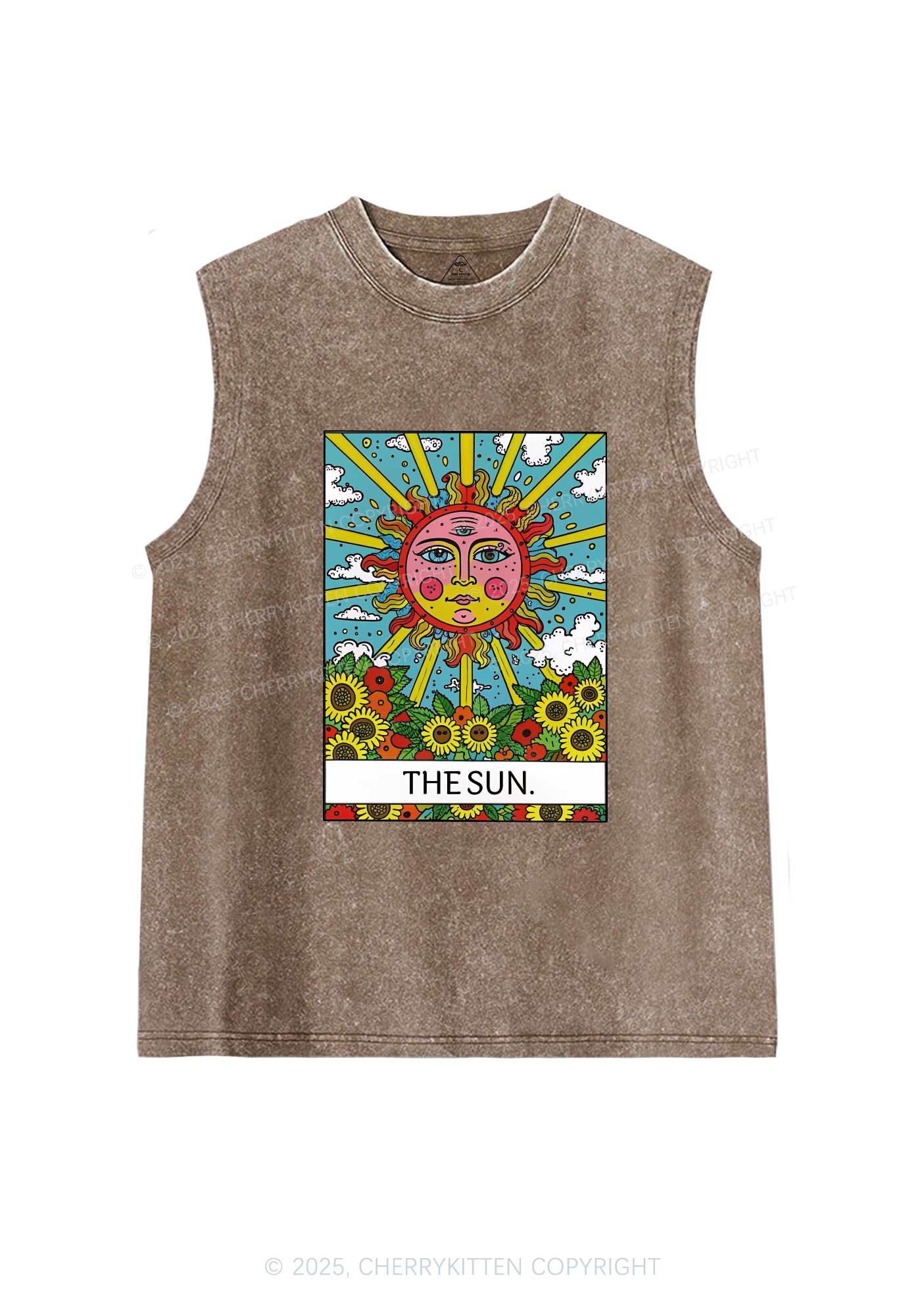 The Sun Y2K Washed Tank Cherrykitten - Image 5
