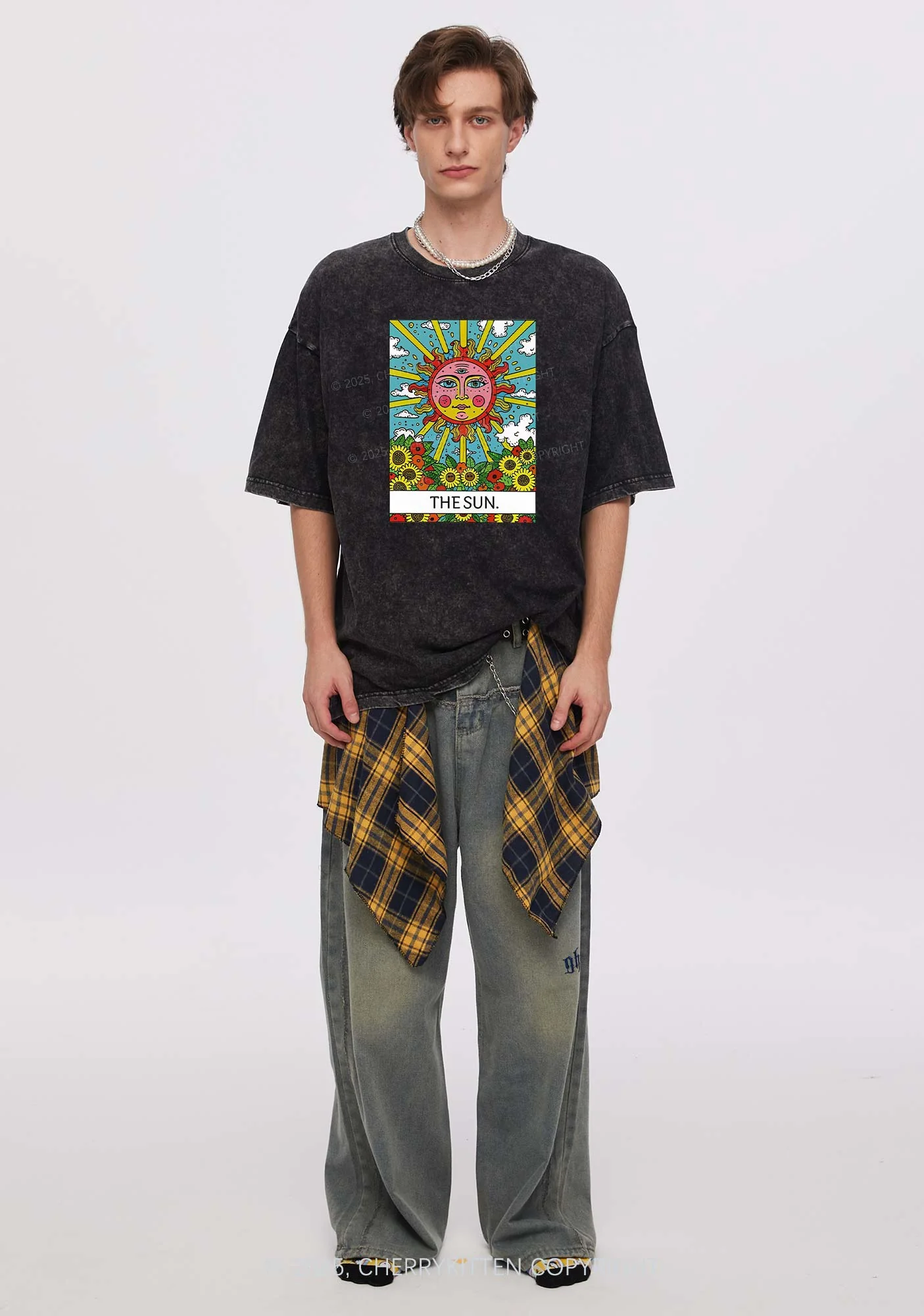 The Sun Y2K Washed Tee Cherrykitten - Image 2