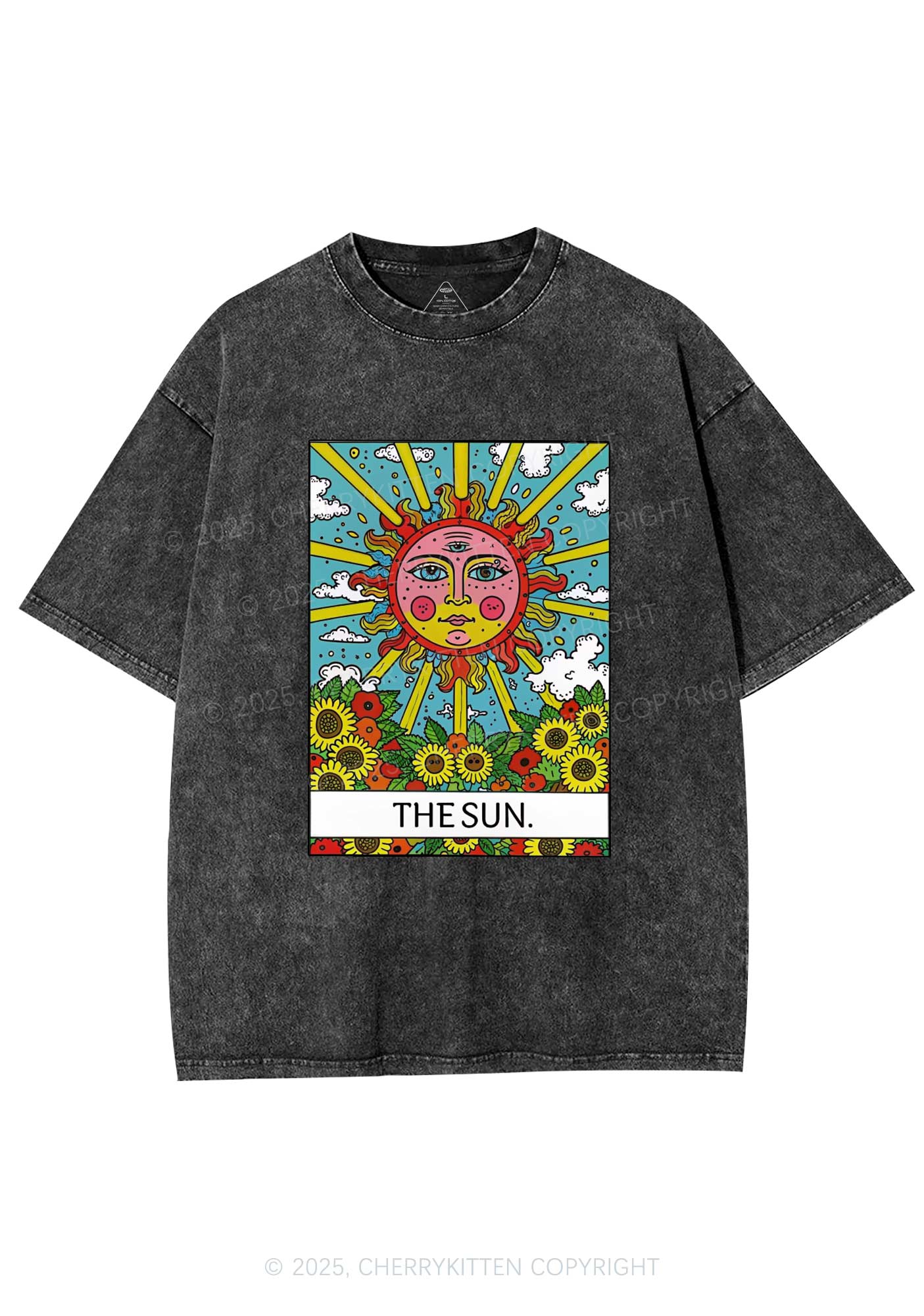 The Sun Y2K Washed Tee Cherrykitten - Image 3