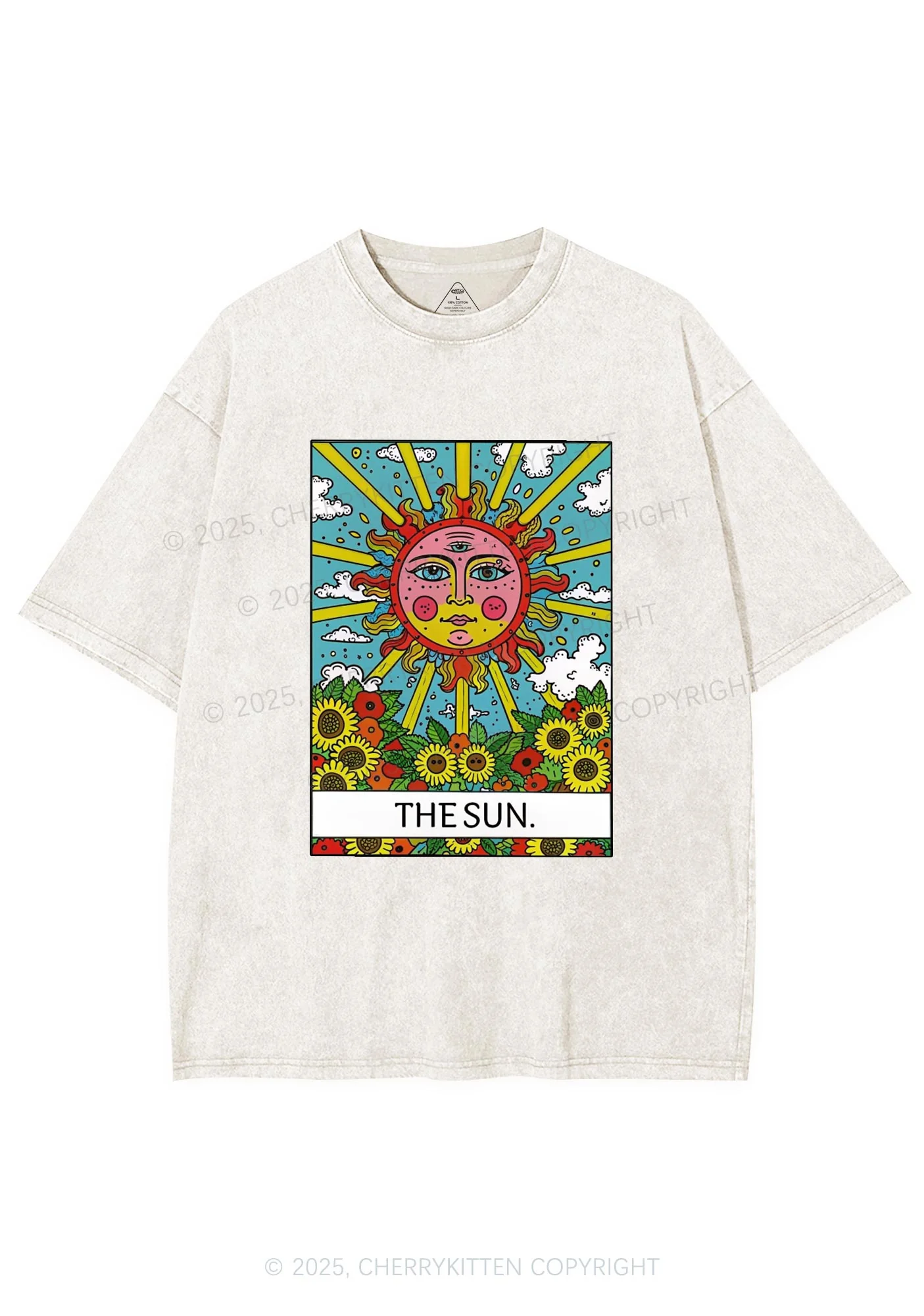 The Sun Y2K Washed Tee Cherrykitten - Image 5