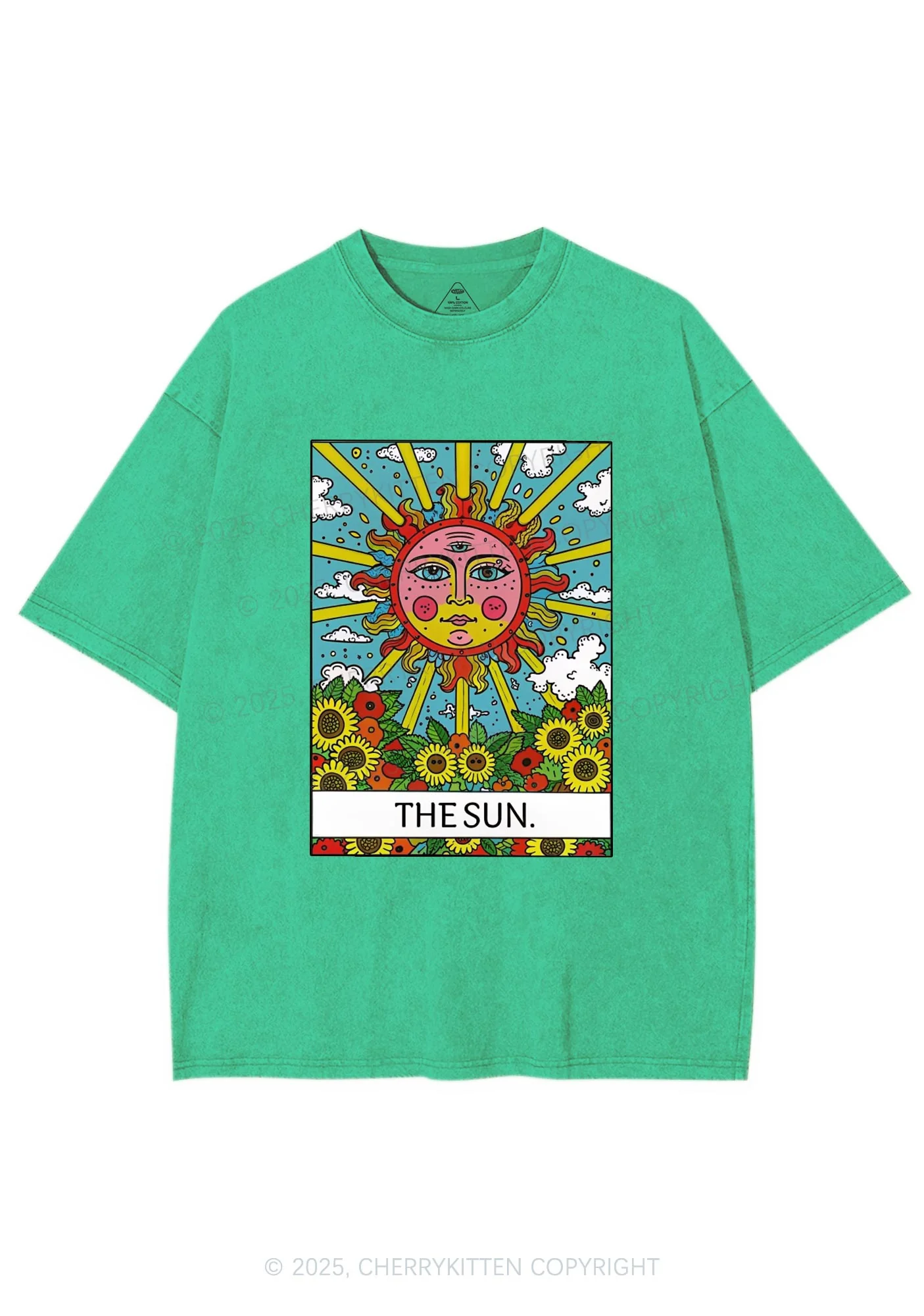 The Sun Y2K Washed Tee Cherrykitten - Image 6
