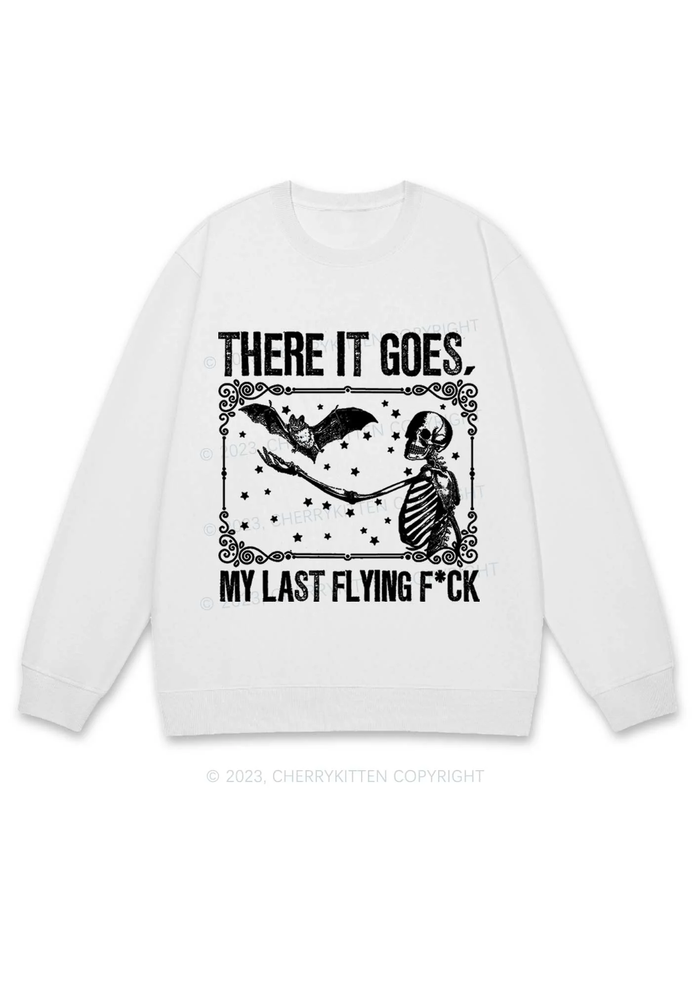 There It Goes Halloween Y2K Sweatshirt Cherrykitten - Image 3
