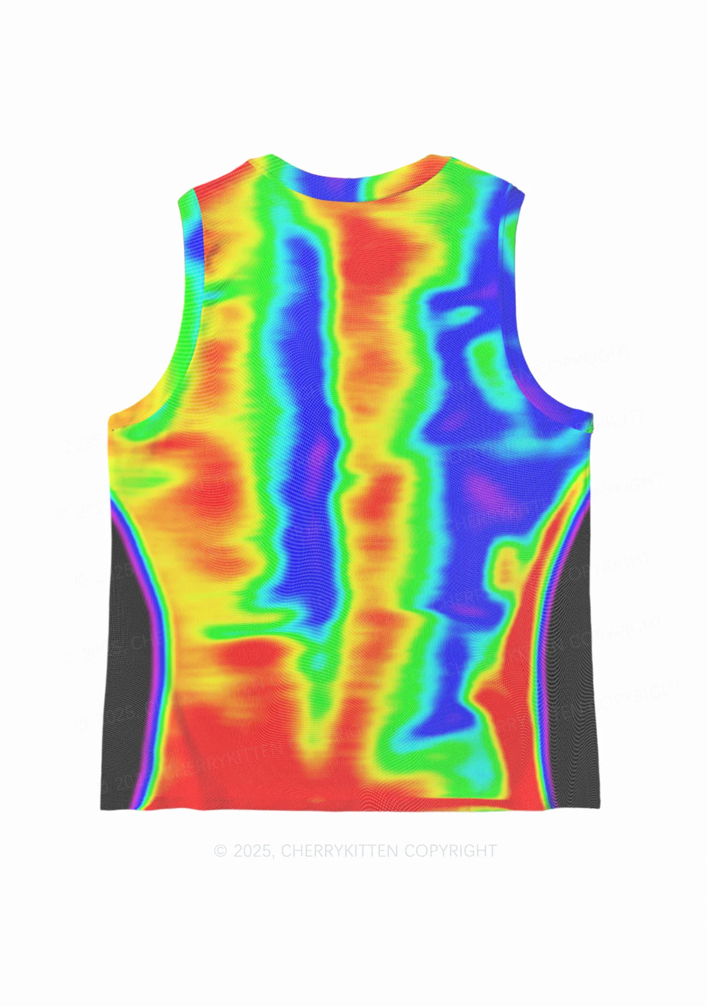 Thermal Vision Y2K Mesh Muscle Tank Cherrykitten - Image 3