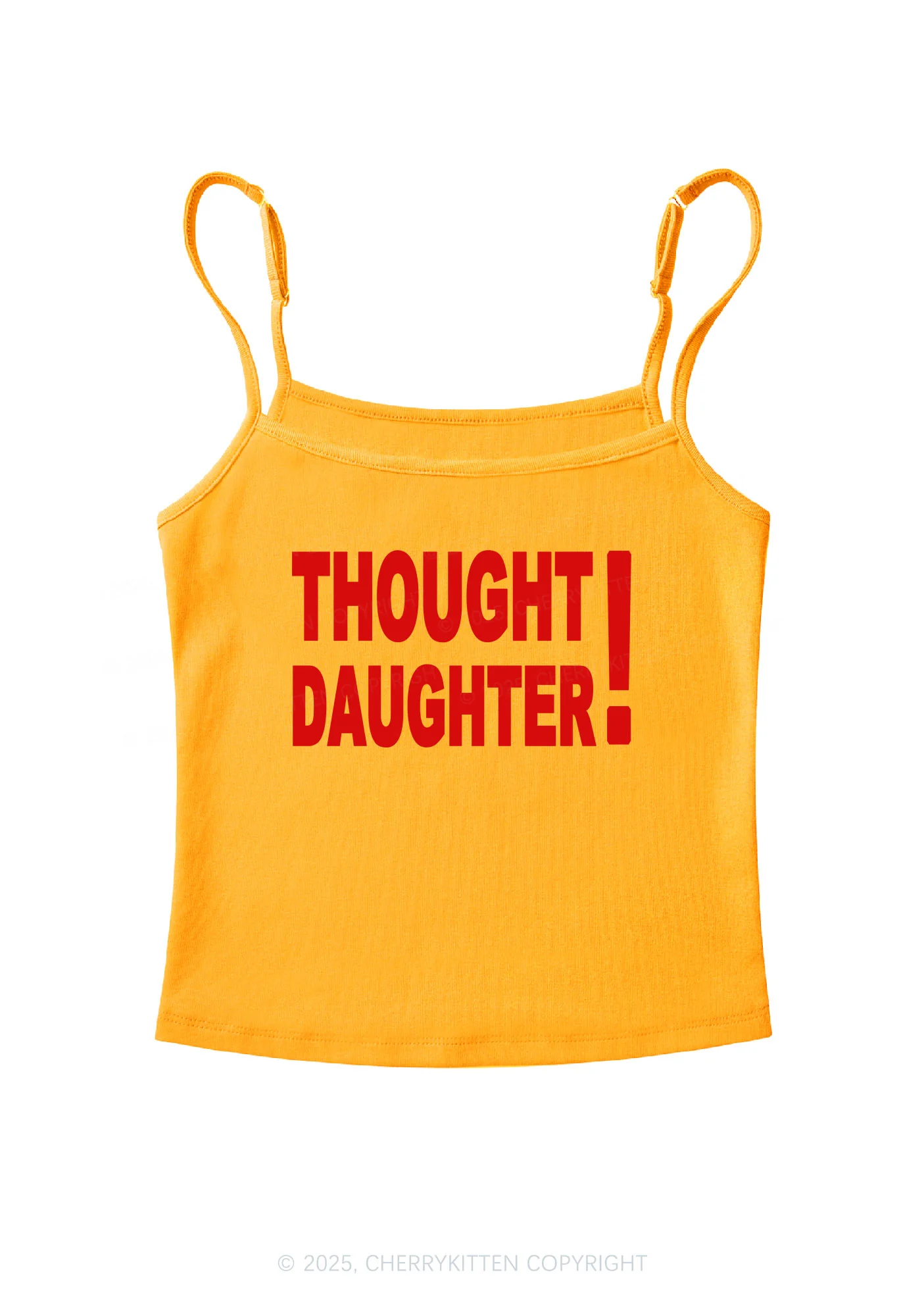 Thought Daughter Y2K Spaghetti Strap Cami Cherrykitten - Image 6