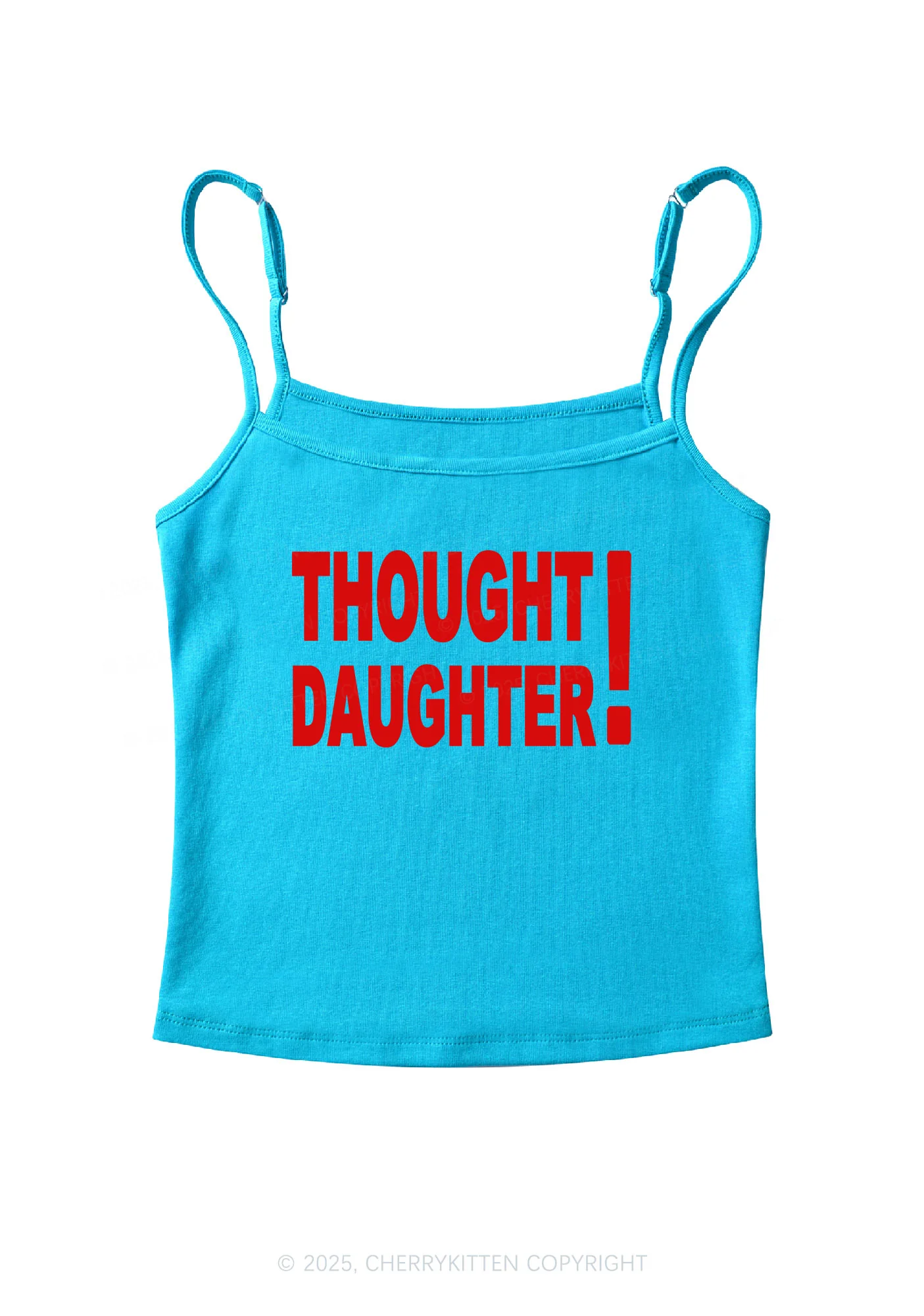 Thought Daughter Y2K Spaghetti Strap Cami Cherrykitten - Image 7