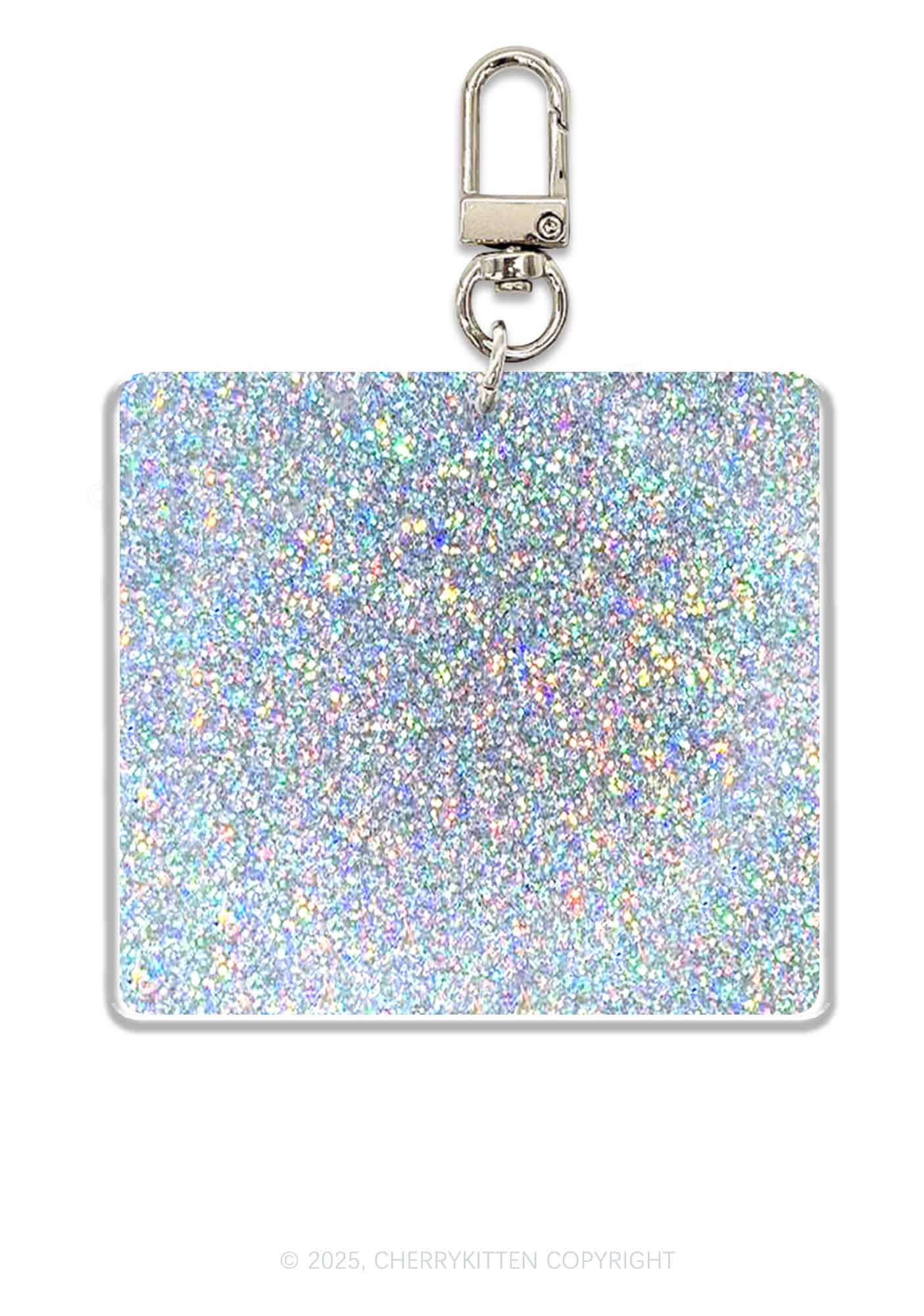 Toking Croaking Frog 1Pc Y2K Glitter Keychain Cherrykitten - Image 2