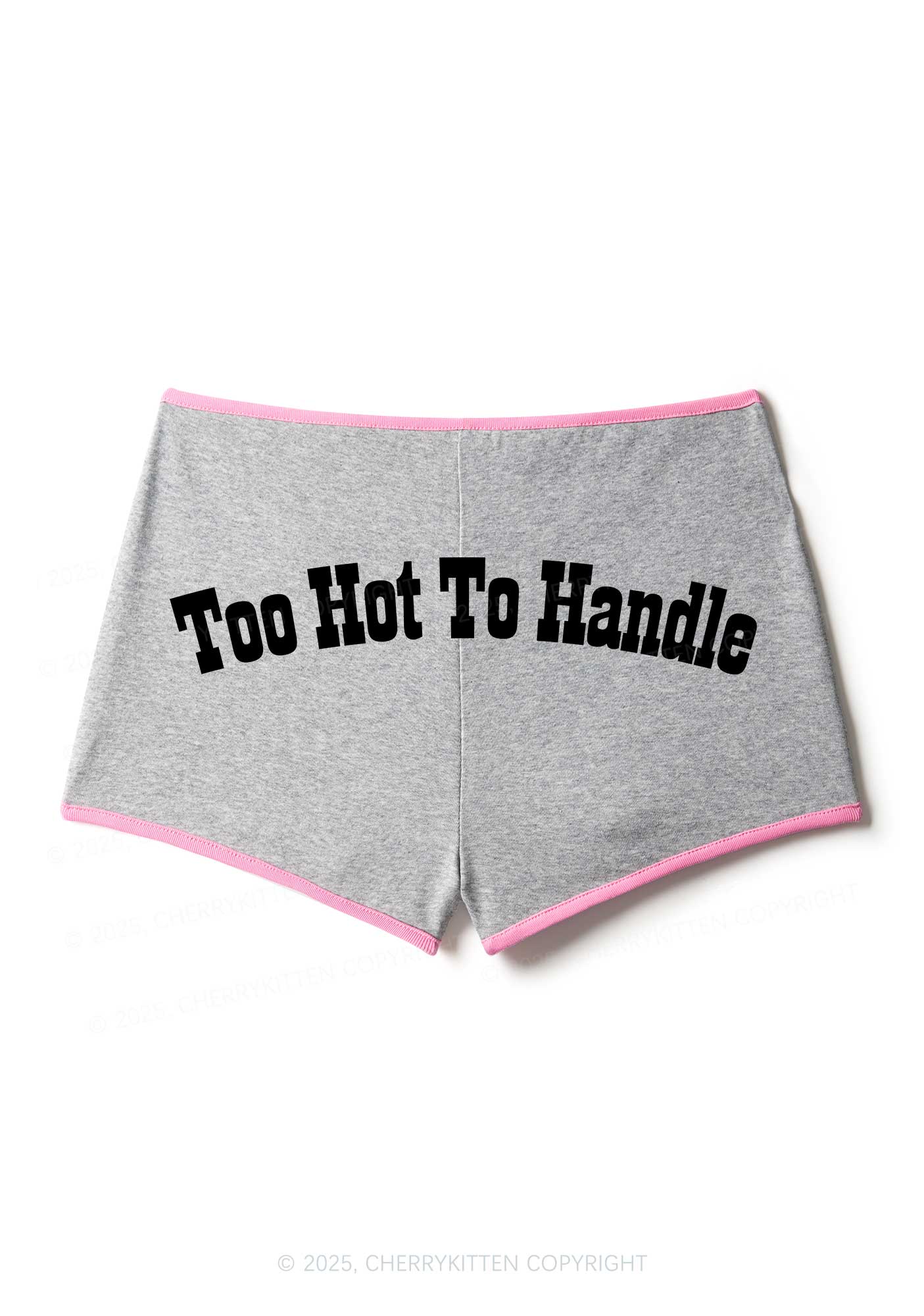 Too Hot To Handle Y2K Booty Shorts Cherrykitten - Image 3