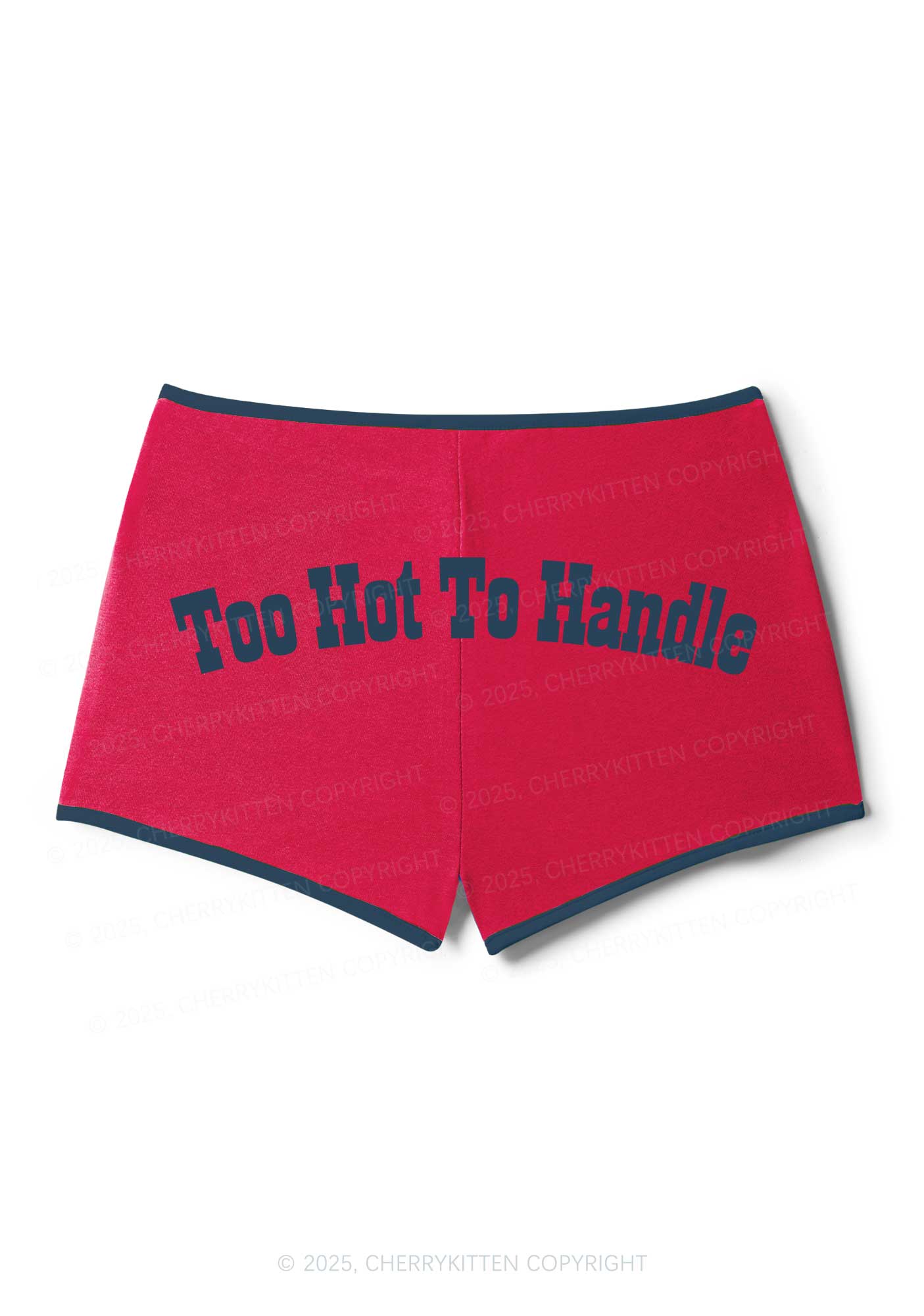 Too Hot To Handle Y2K Booty Shorts Cherrykitten - Image 4