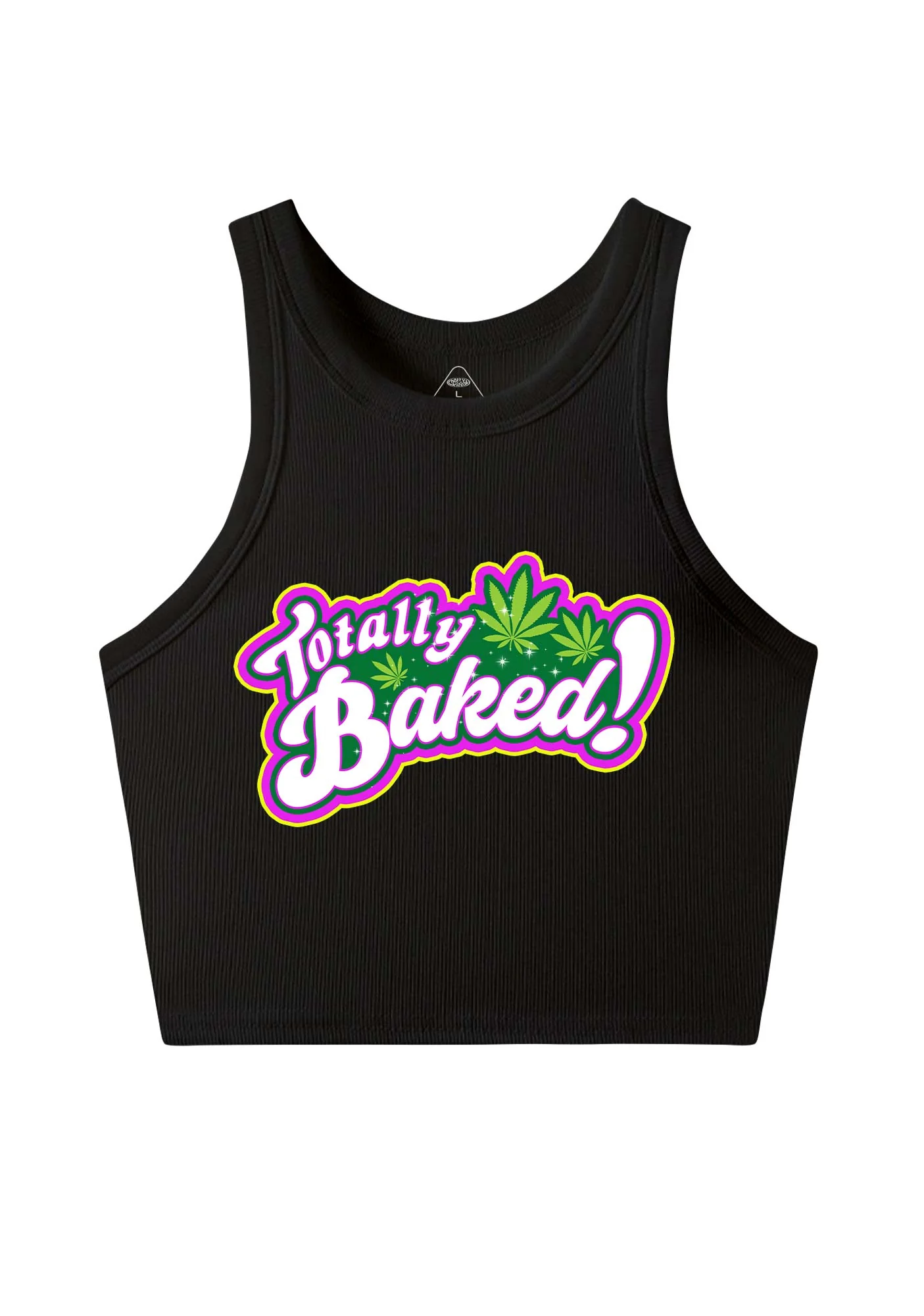 Totally Baked Y2K Crop Tank Top Cherrykitten - Image 3