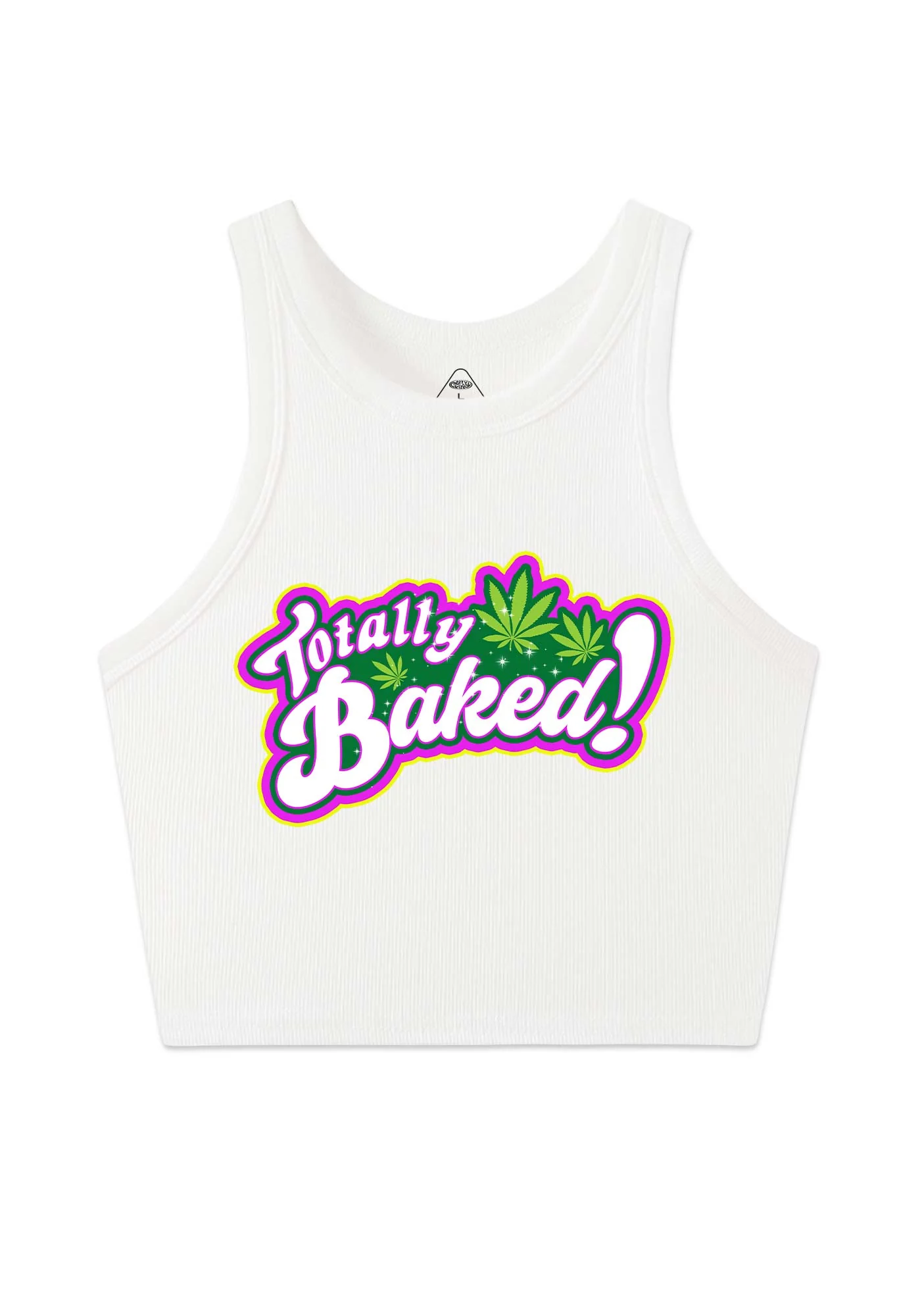 Totally Baked Y2K Crop Tank Top Cherrykitten - Image 4