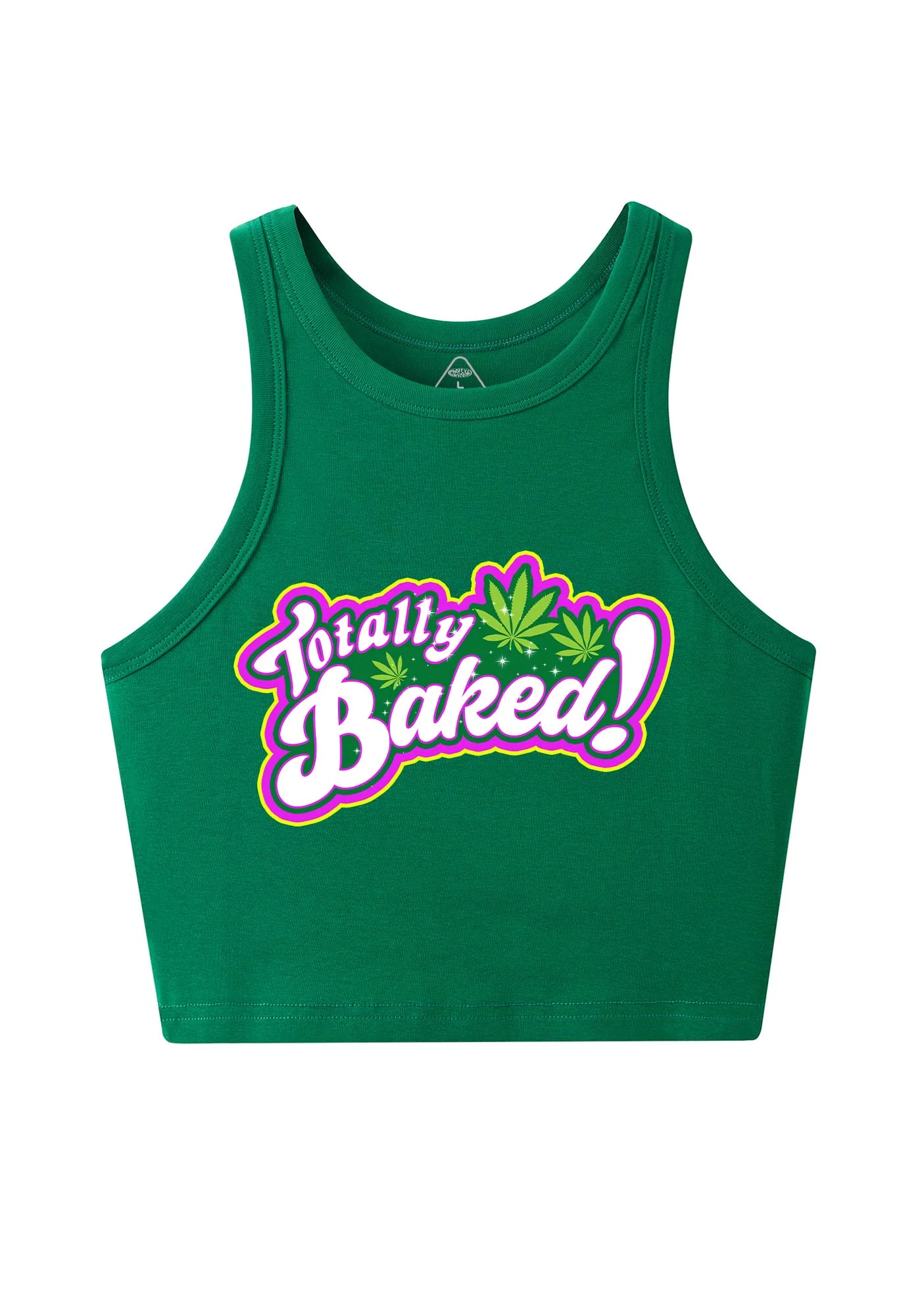 Totally Baked Y2K Crop Tank Top Cherrykitten - Image 5