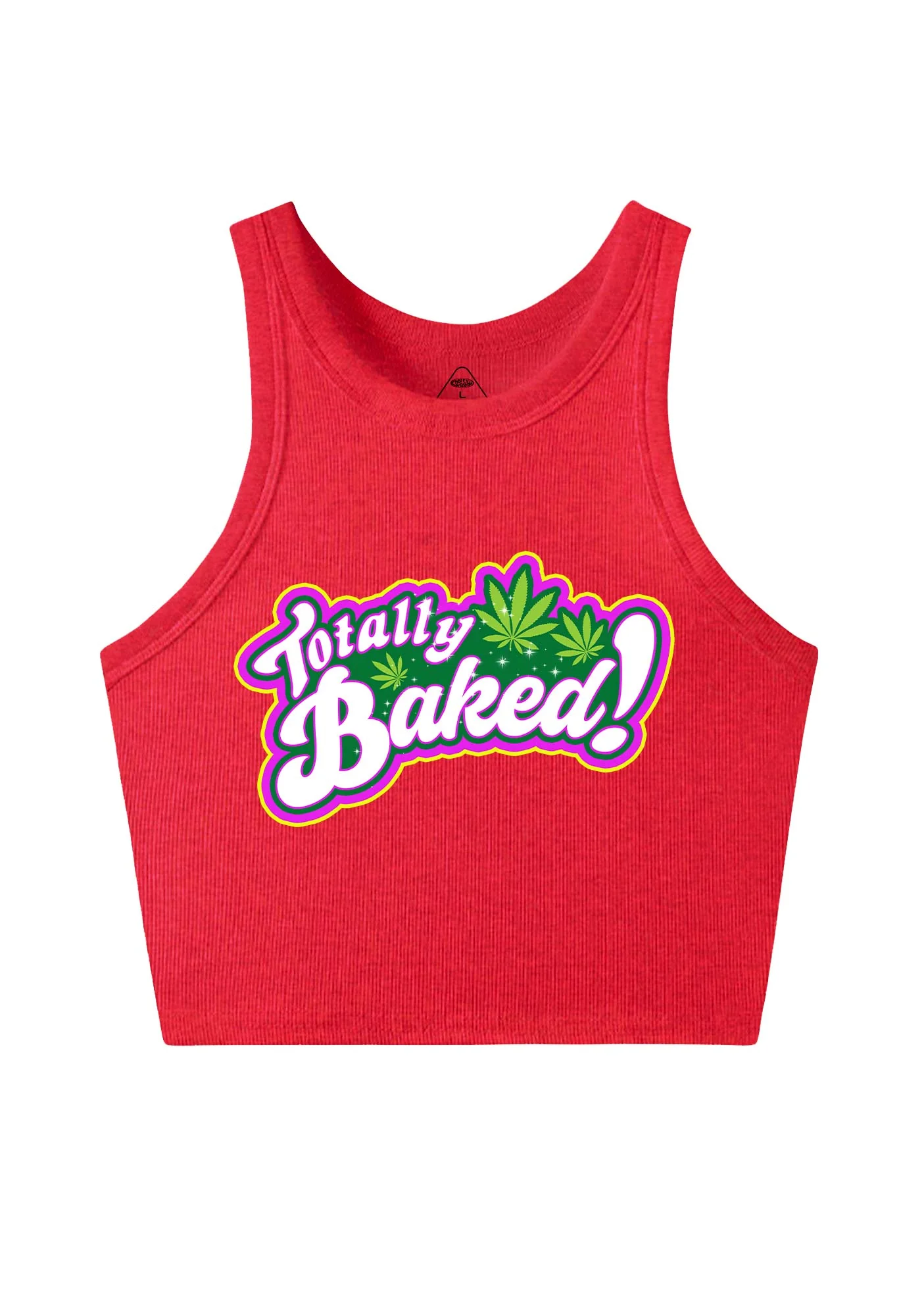 Totally Baked Y2K Crop Tank Top Cherrykitten - Image 9