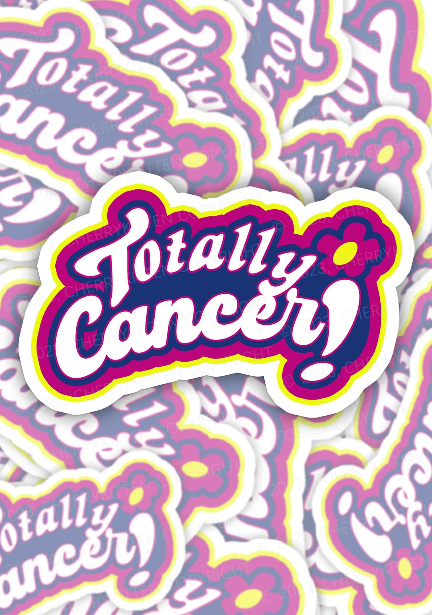 Totally Custom Zodiac 1Pc Y2K Sticker Cherrykitten - Image 5