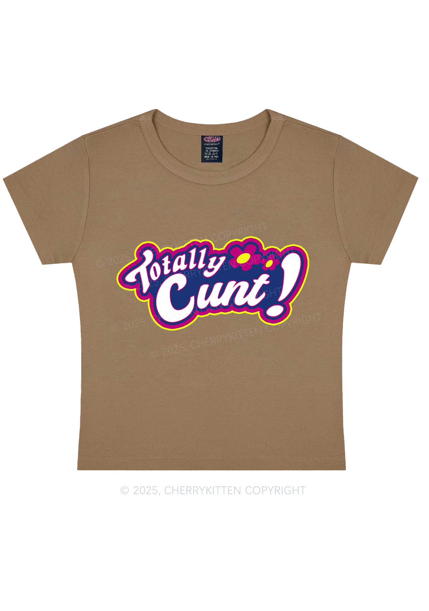 Totally Cxxt Y2K Baby Tee Cherrykitten - Image 11