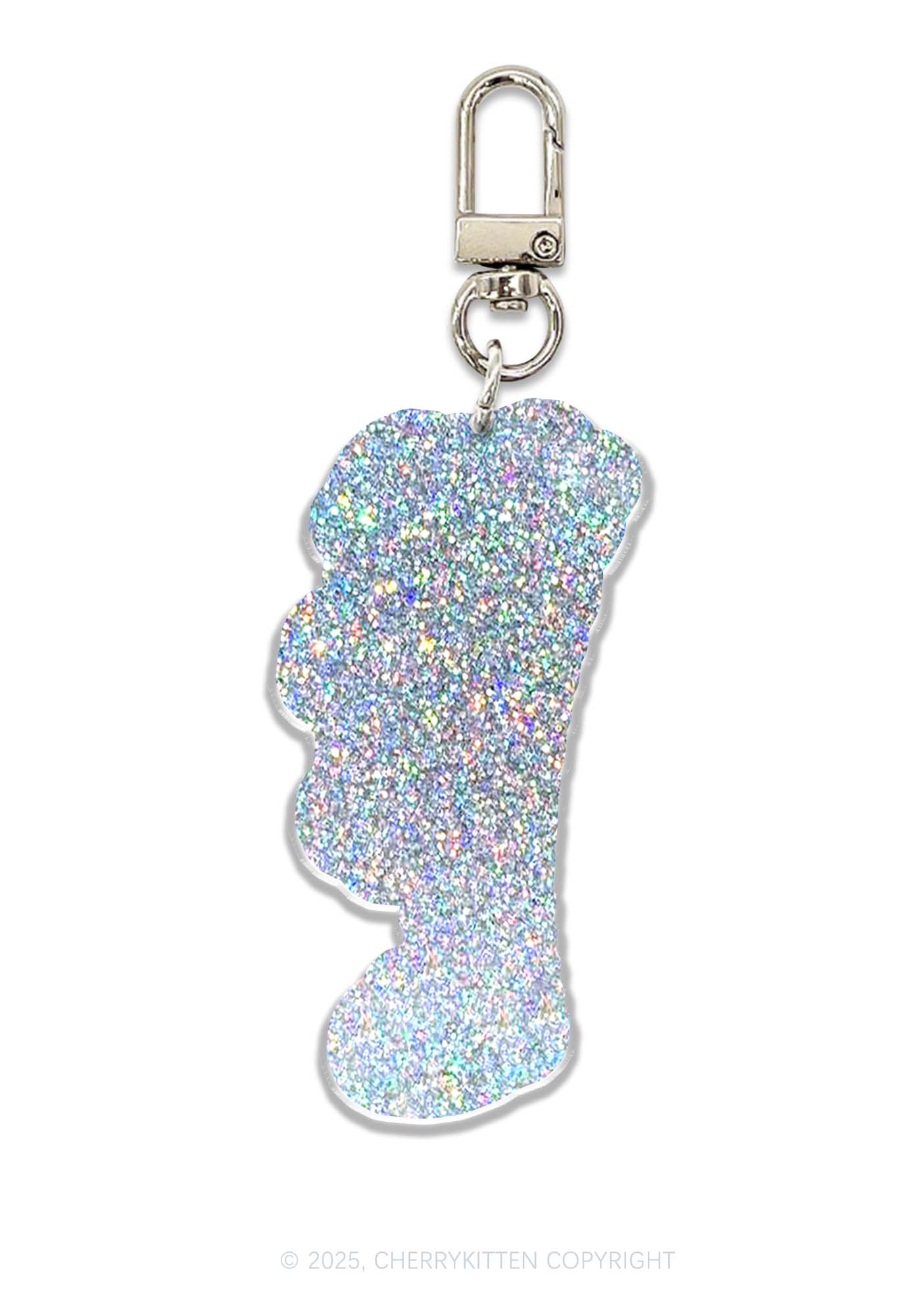 Totally Delusional 1Pc Y2K Glitter Keychain Cherrykitten - Image 2