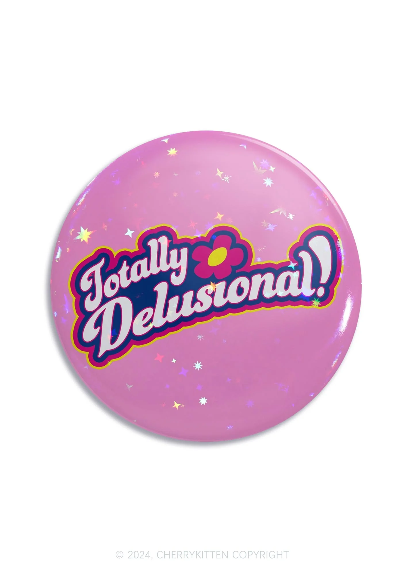 Totally Delusional 1Pc Y2K Pin Badge Cherrykitten - Image 7