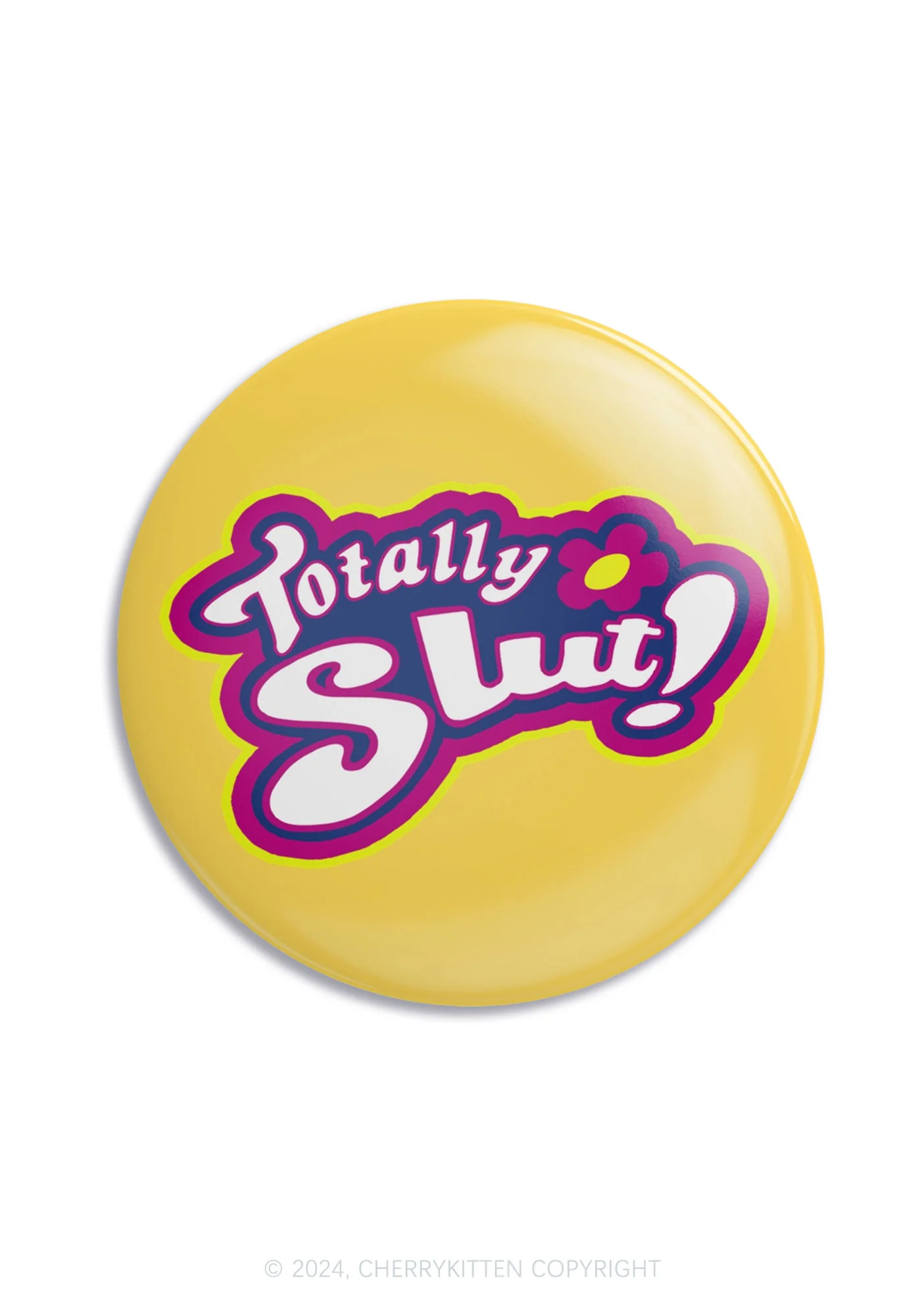 Totally Slxt 1Pc Y2K Pin Badge Cherrykitten - Image 6