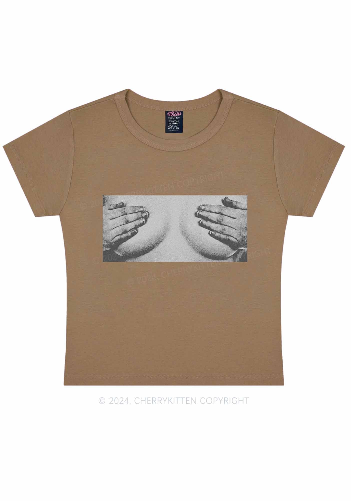 Touch Bxxbs Y2K Baby Tee Cherrykitten - Image 11