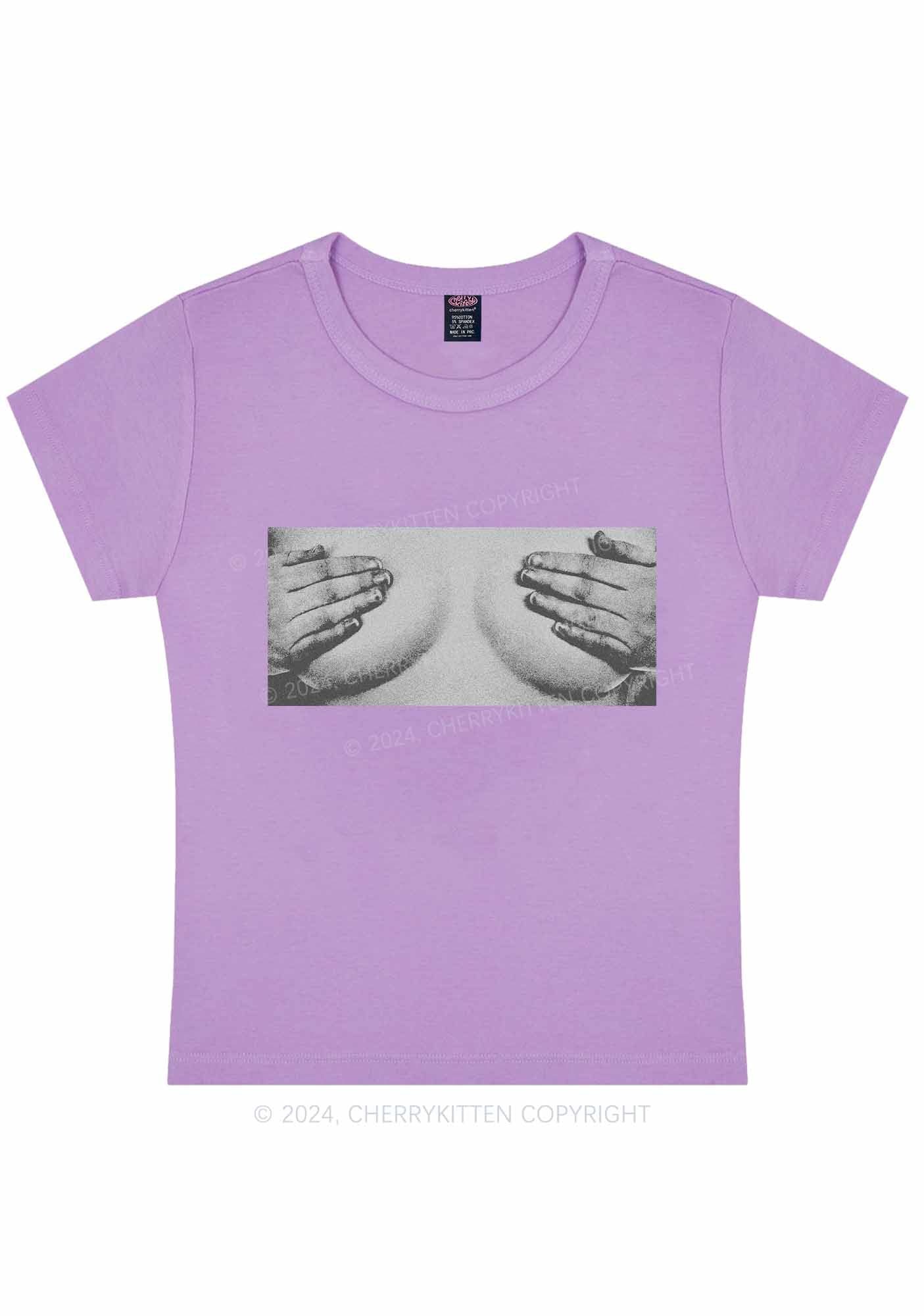 Touch Bxxbs Y2K Baby Tee Cherrykitten - Image 6