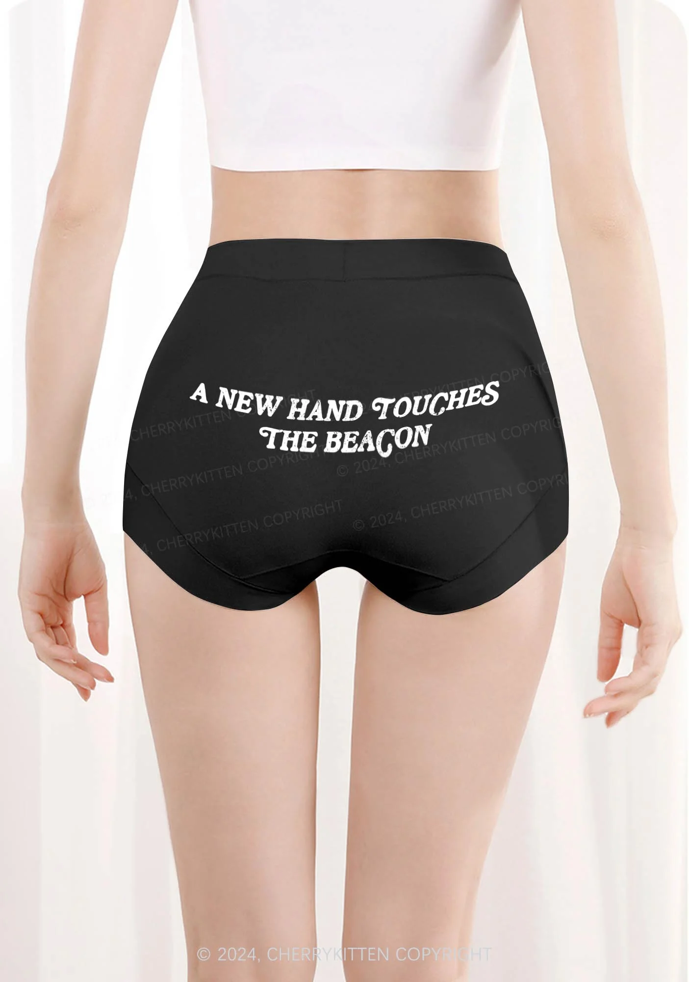 Touches The Beacon Y2K Mid Rise Waist Boyshort Cherrykitten - Image 3