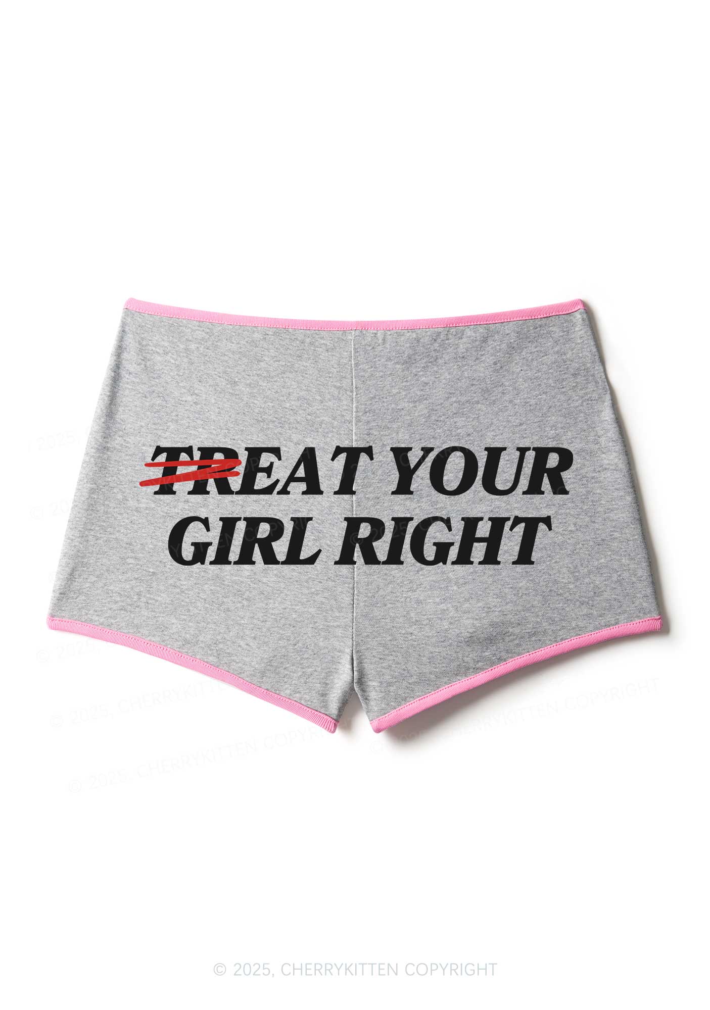 Treat Your Girl Right Y2K Booty Shorts Cherrykitten - Image 4