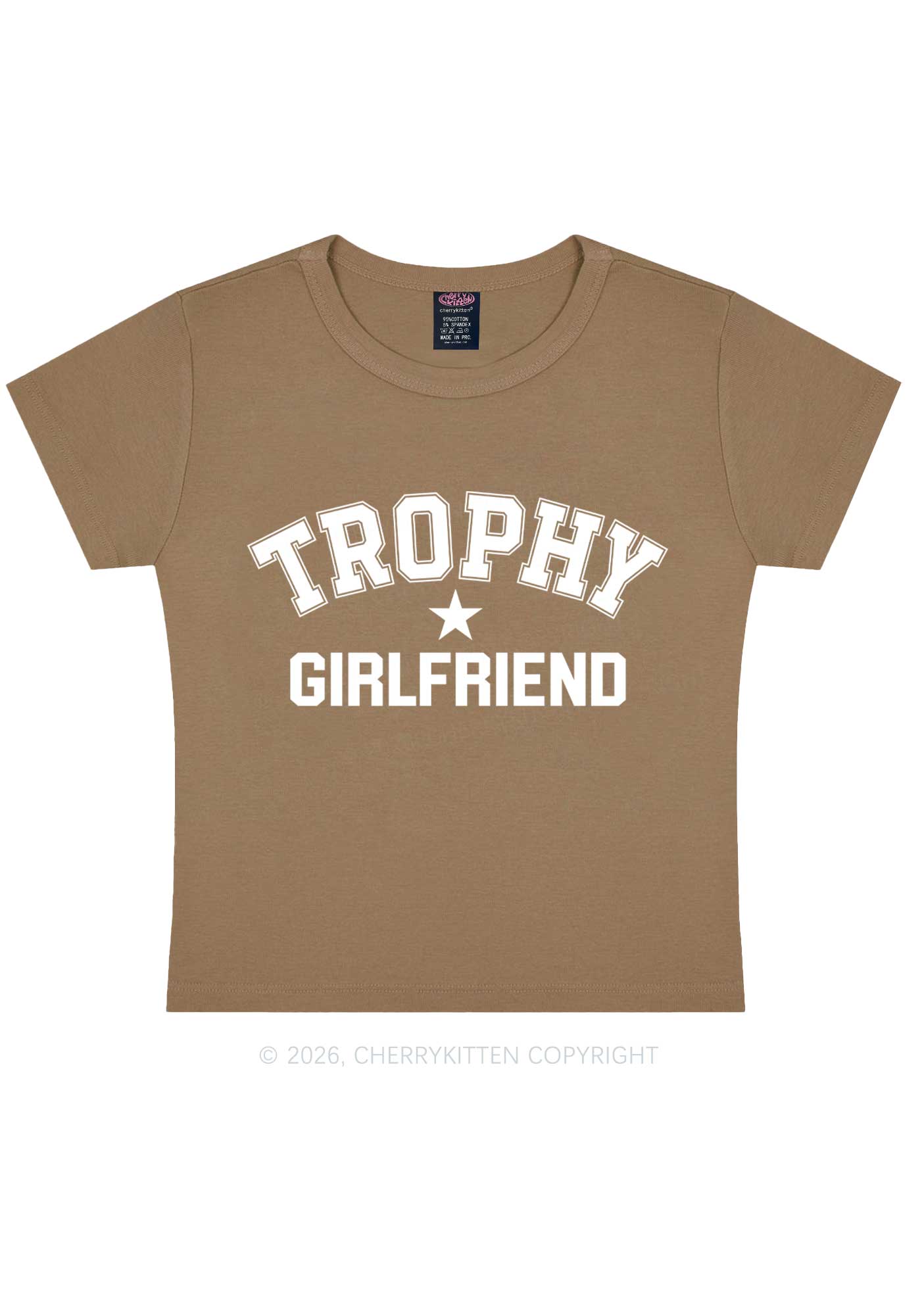 Trophy Girlfriend Y2K Baby Tee Cherrykitten - Image 10