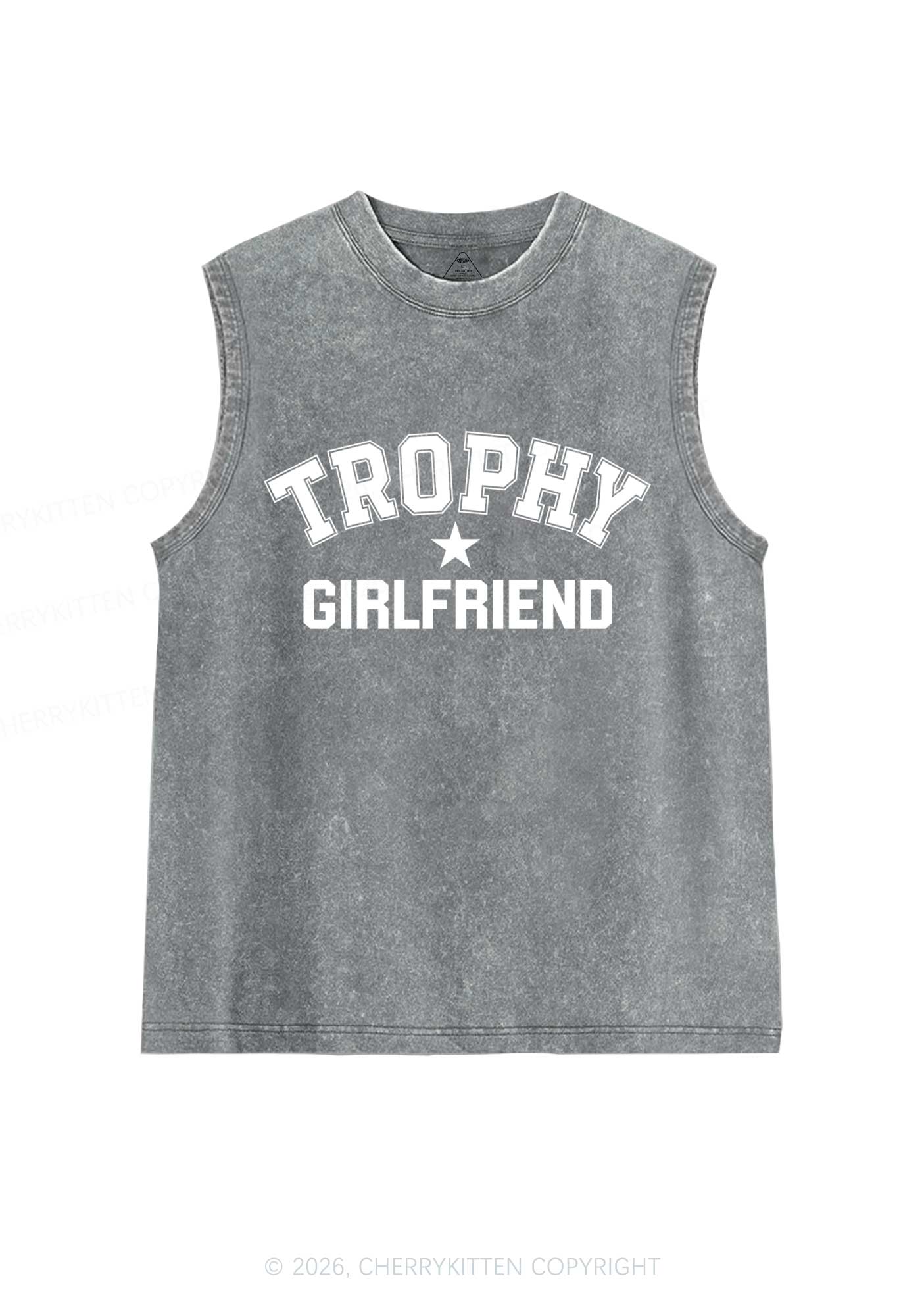 Trophy Girlfriend Y2K Washed Muscle Tank Cherrykitten - Image 6