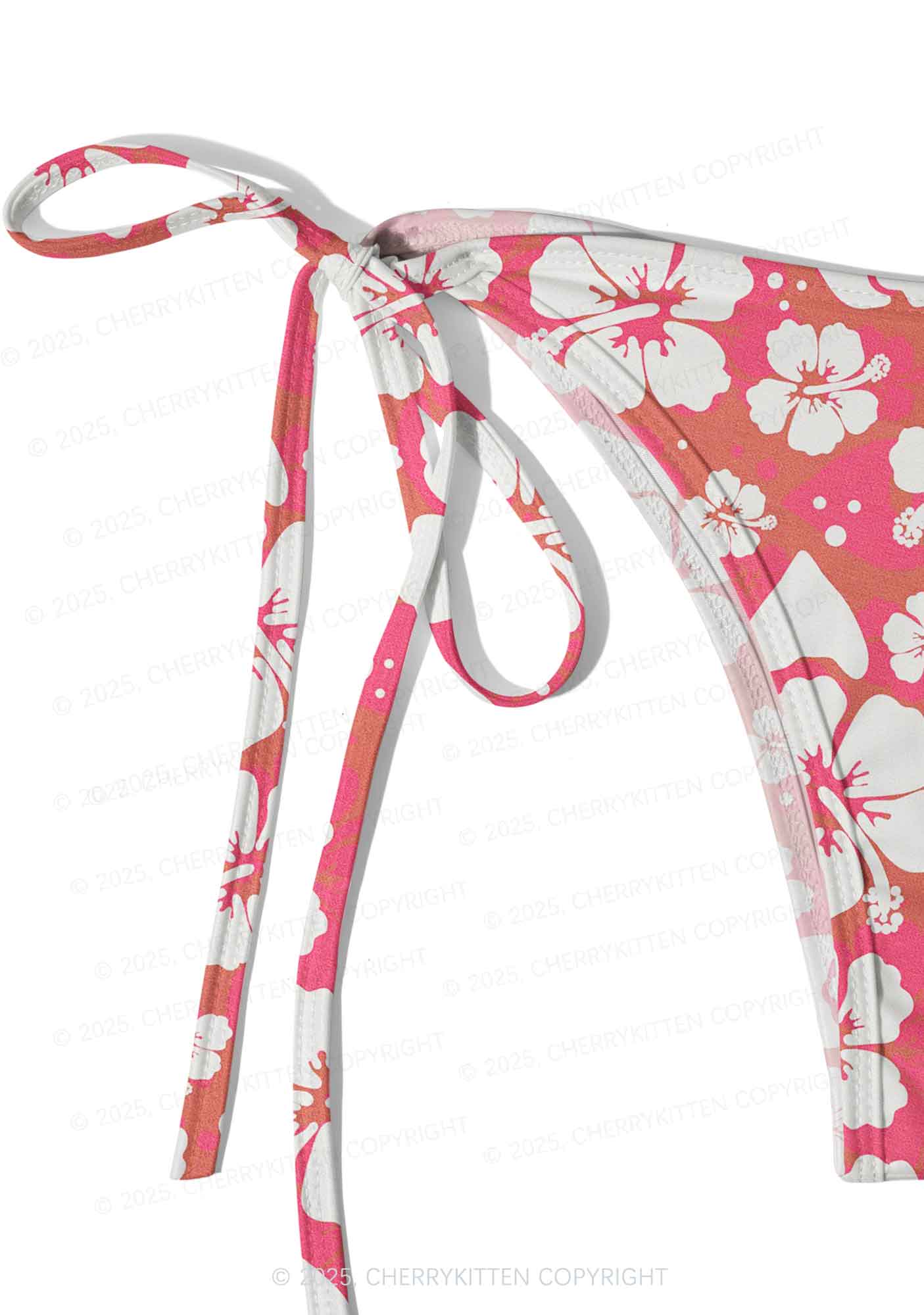 Tropical Flower Y2K Print Bikini Set Cherrykitten - Image 5