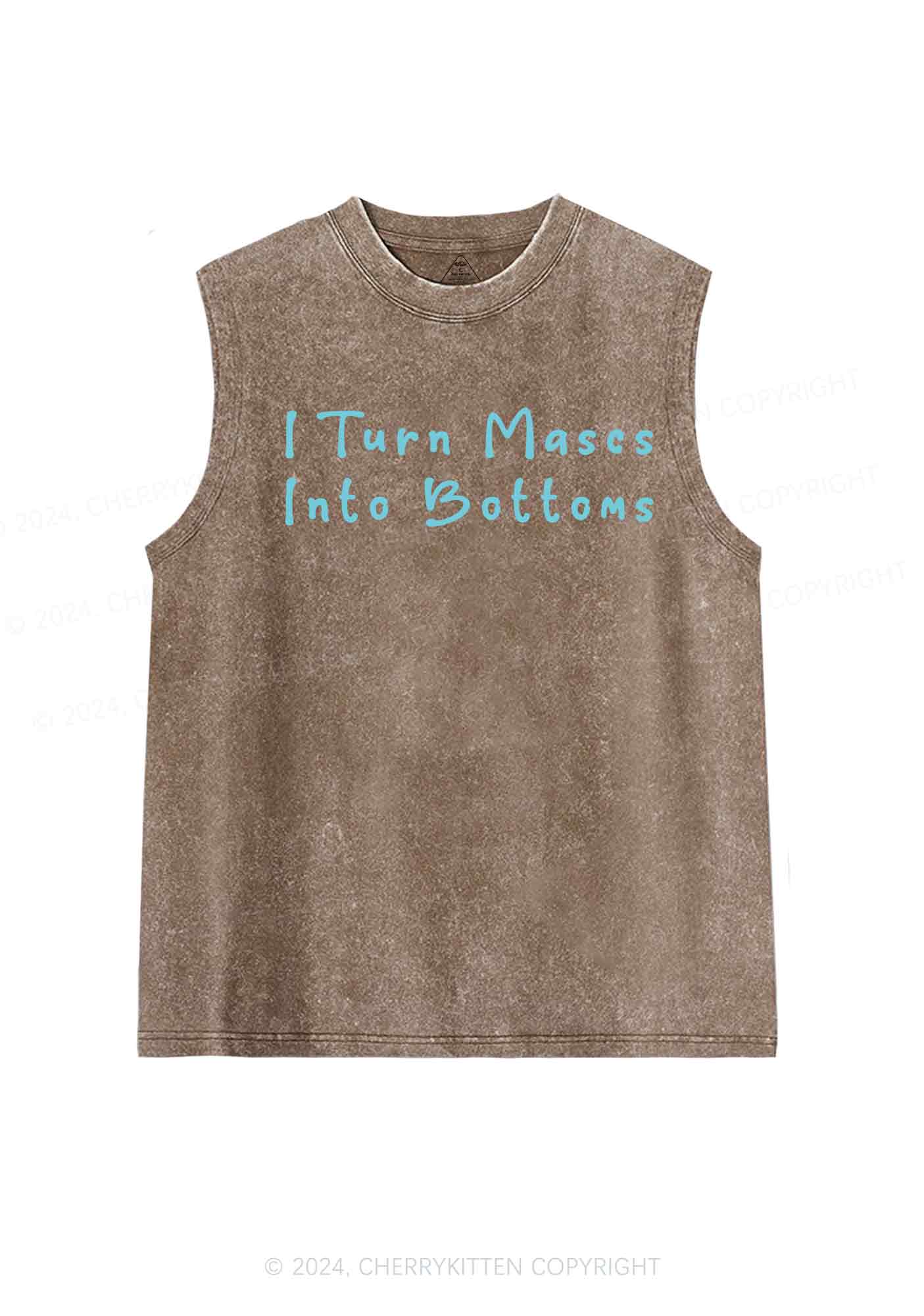 Turn Mascs Into Bottoms Y2K Washed Tank Cherrykitten - Image 6