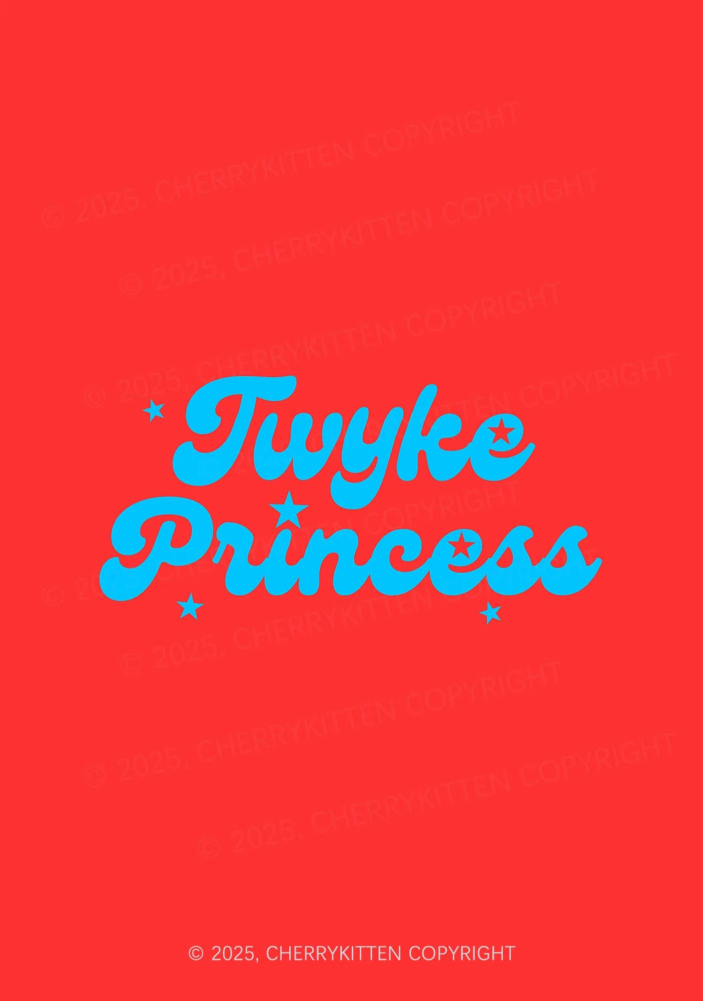 Twyke Princess Pride 1Pc Y2K Pin Badge Cherrykitten - Image 2