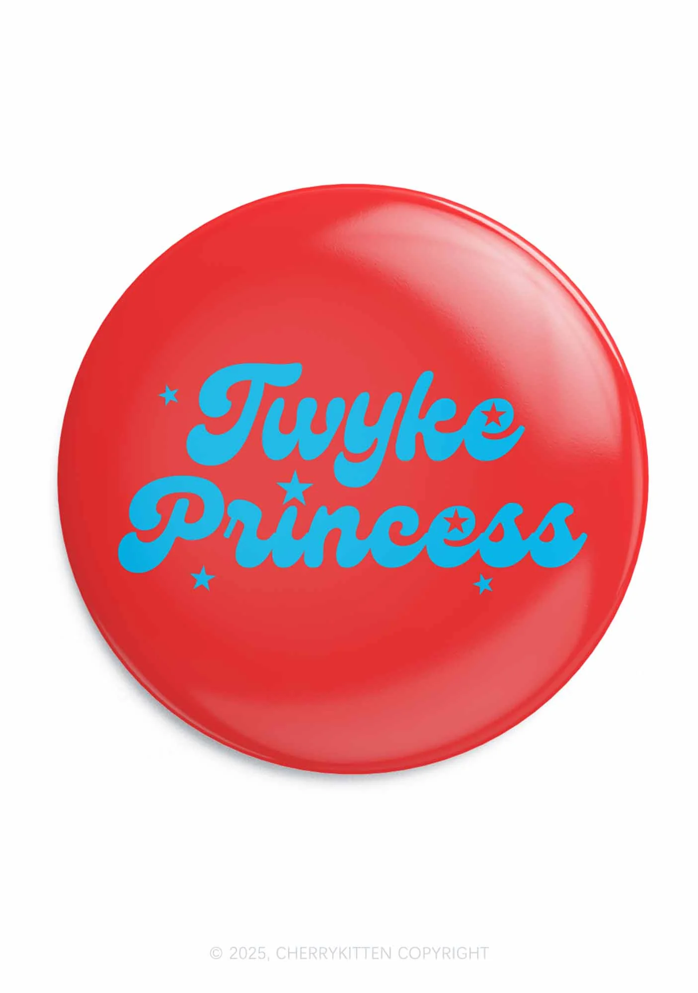 Twyke Princess Pride 1Pc Y2K Pin Badge Cherrykitten - Image 4