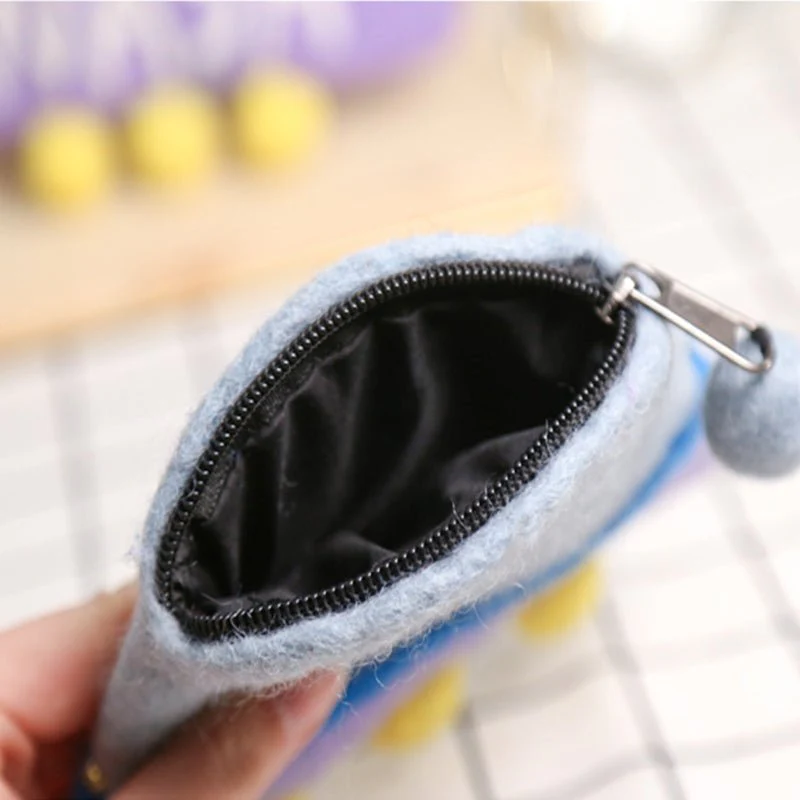 UFO Wool Felt Change Purse - Image 3