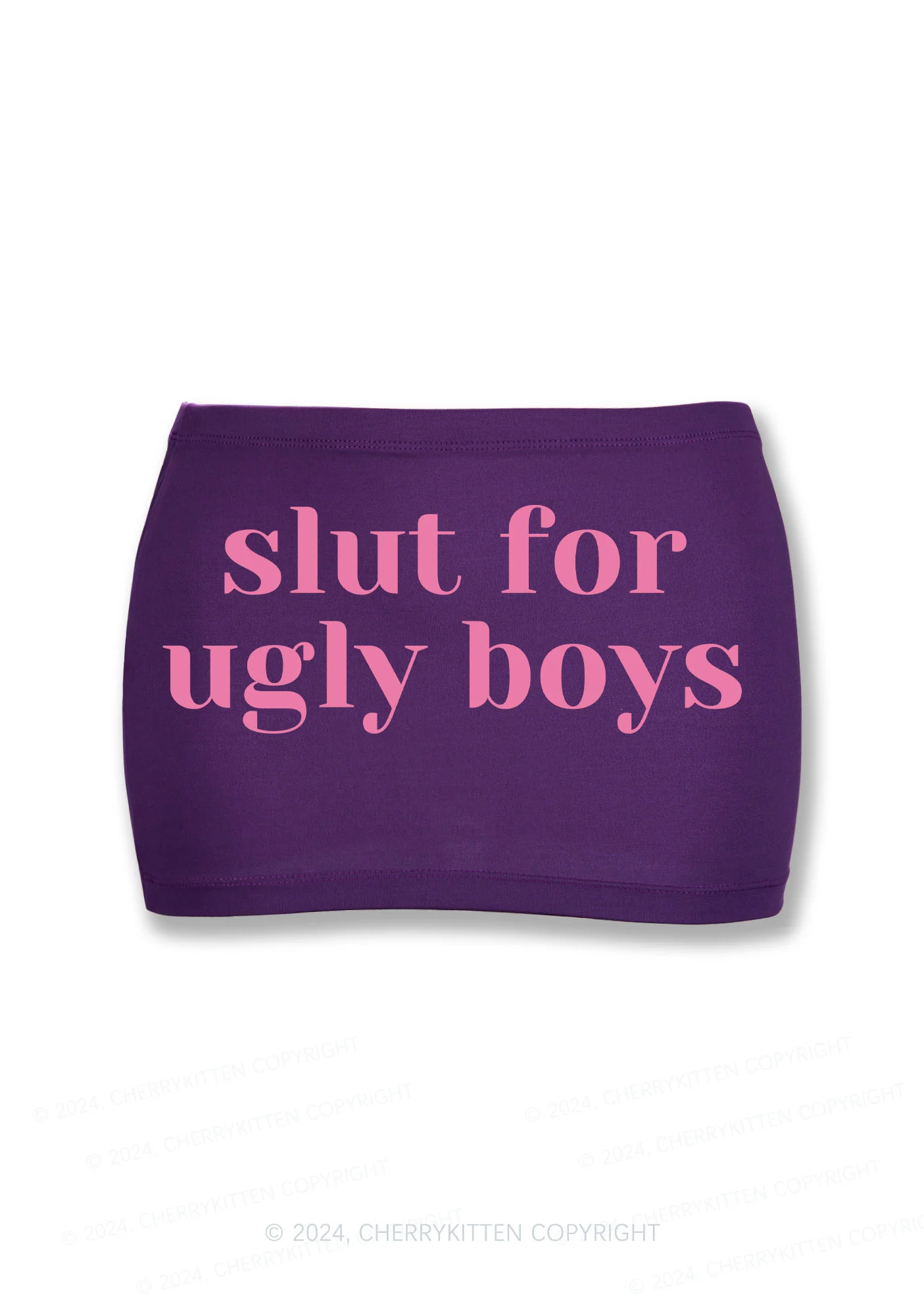 Ugly Boys Y2K Mini Hip Skirt Cherrykitten - Image 3