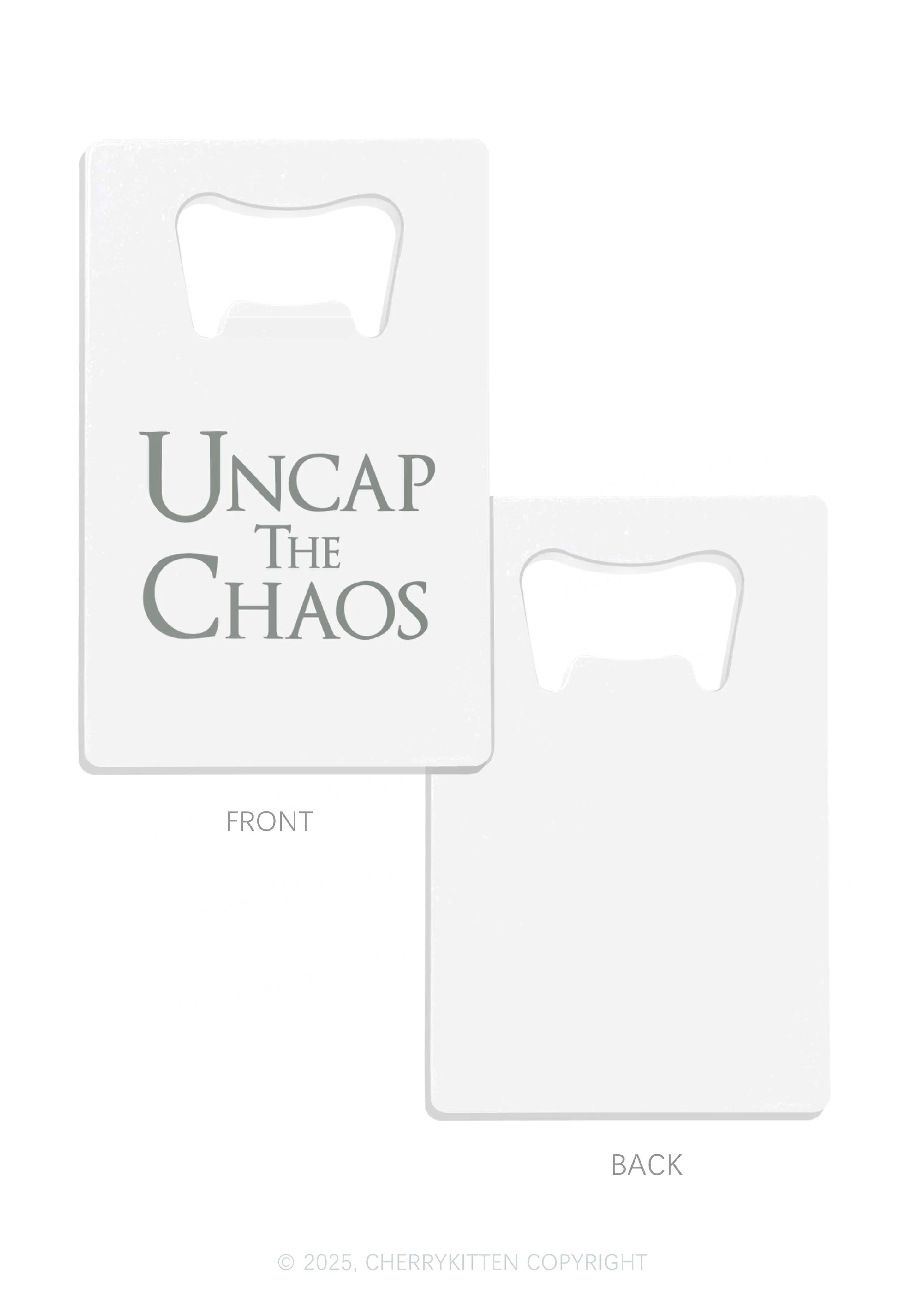Uncap The Chaos Y2K Credit Card Bottle Openers Cherrykitten - Image 4