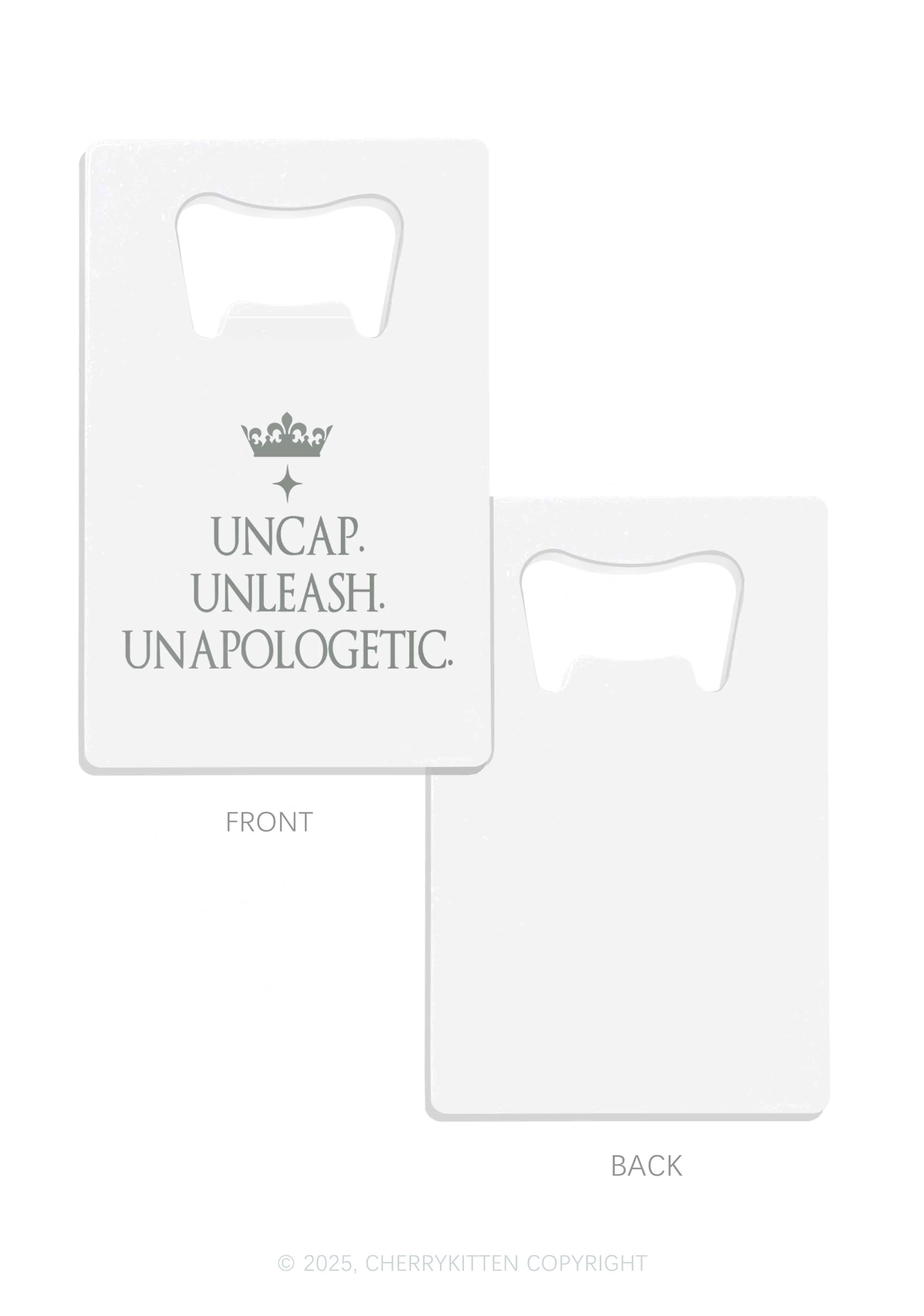 Uncap Unleash Y2K Credit Card Bottle Openers Cherrykitten - Image 3