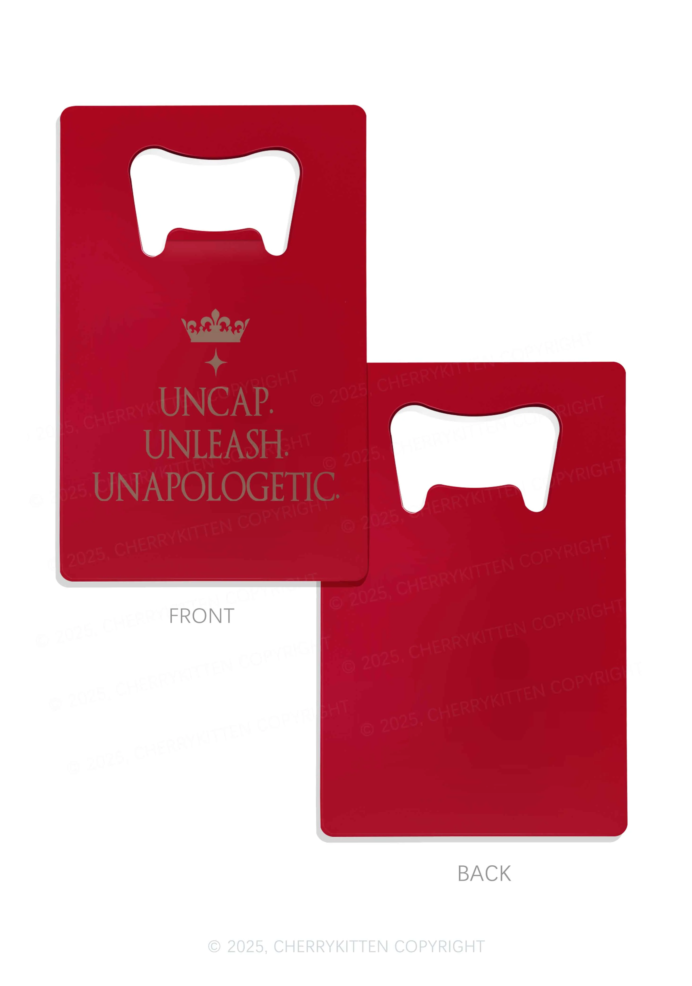 Uncap Unleash Y2K Credit Card Bottle Openers Cherrykitten - Image 6