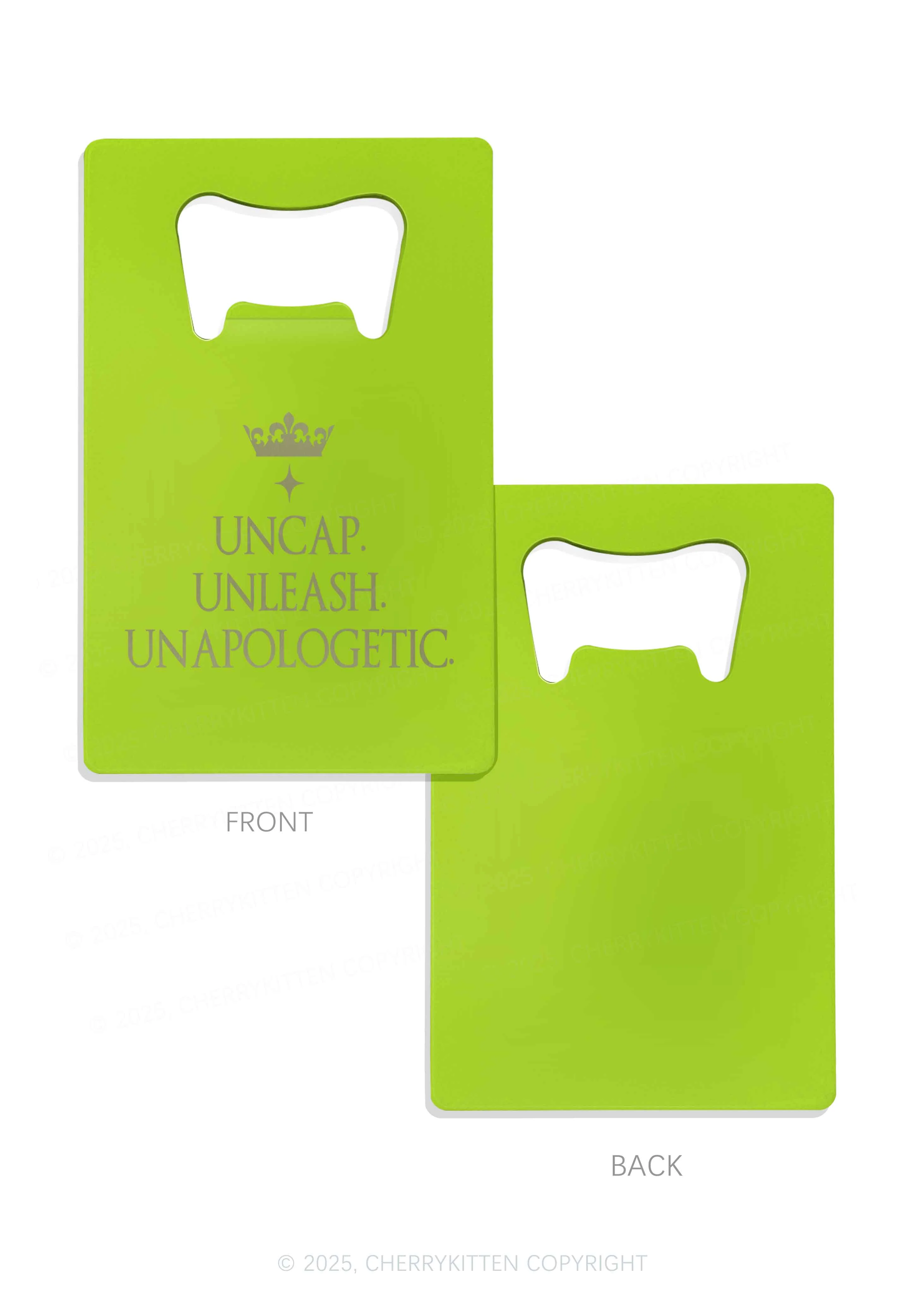 Uncap Unleash Y2K Credit Card Bottle Openers Cherrykitten - Image 7