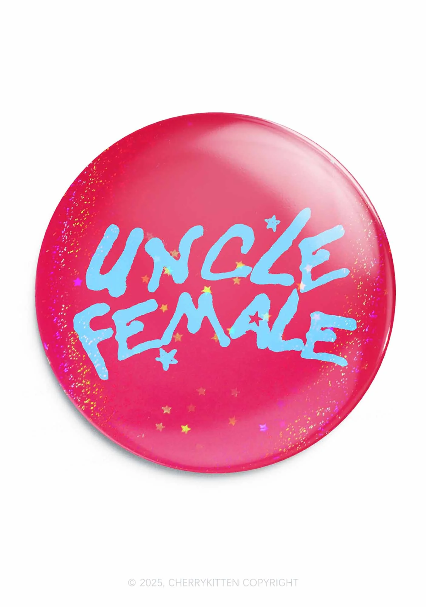 Uncle Female Pride 1Pc Y2K Pin Badge Cherrykitten - Image 4