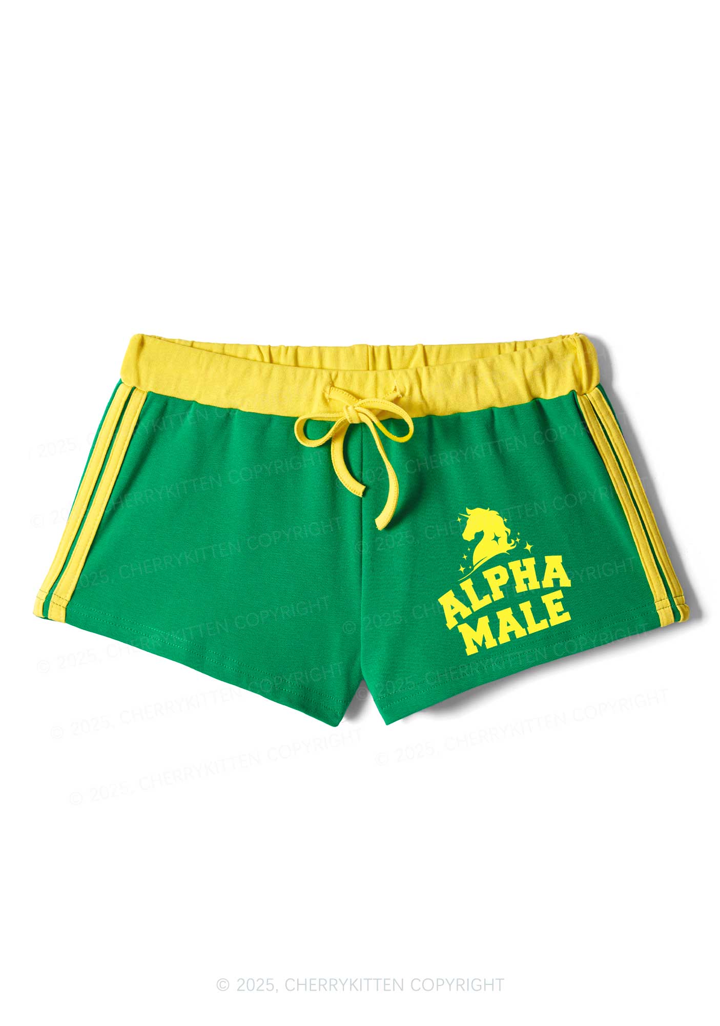Unicorn Alpha Male Y2K Drawstring Mini Shorts Cherrykitten - Image 6