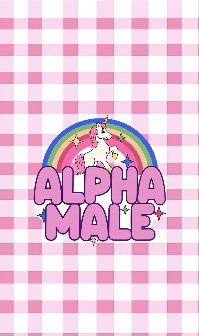 Unicorn Alpha Male Y2K Phone Case Cherrykitten - Image 2