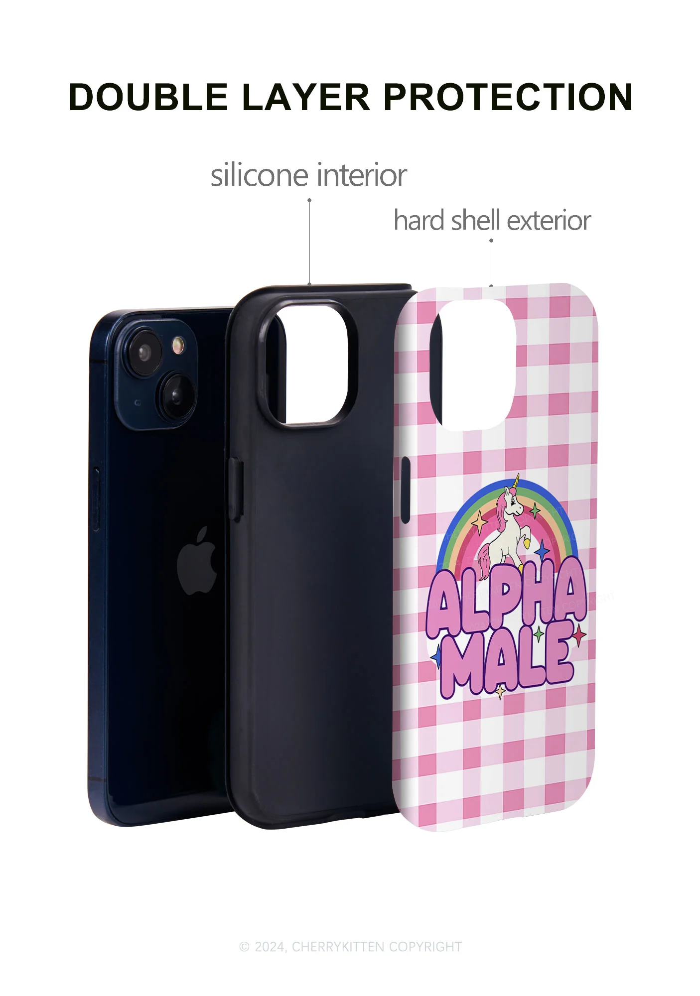 Unicorn Alpha Male Y2K Phone Case Cherrykitten - Image 5