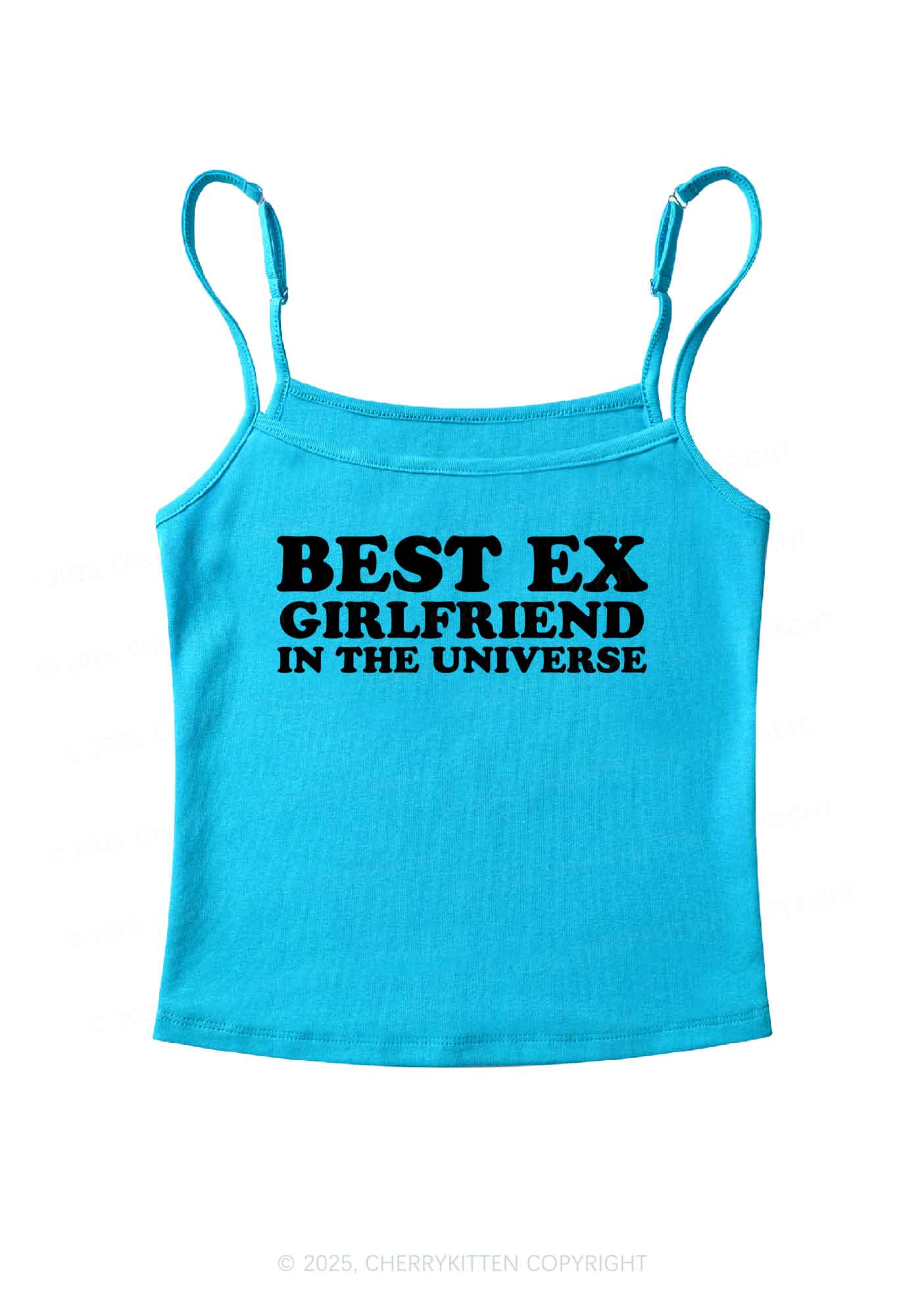 Universe Best Ex Girlfriend Y2K Spaghetti Strap Cami Cherrykitten - Image 6