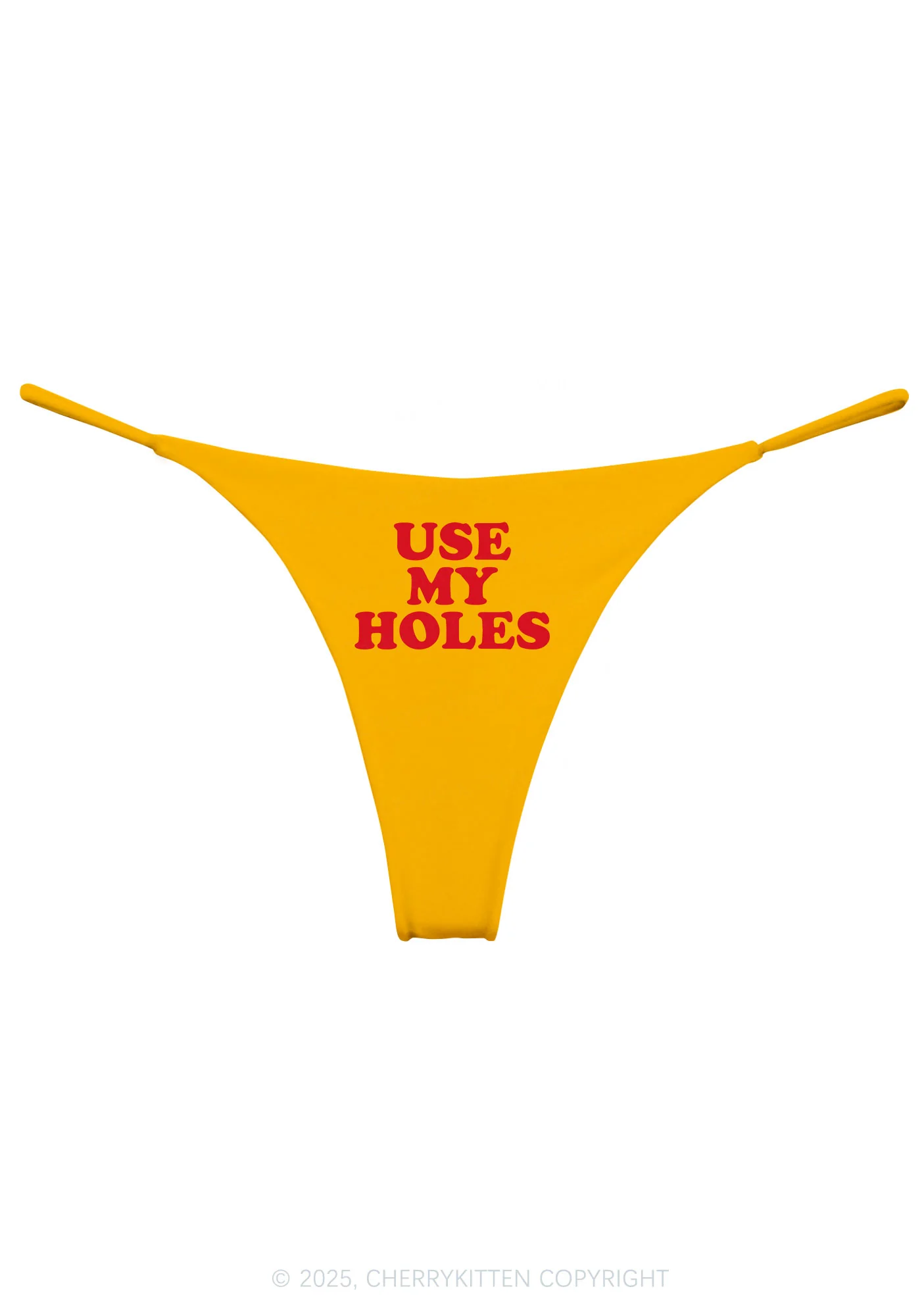 Use My Holes Y2K Bikini String Thong Cherrykitten - Image 9