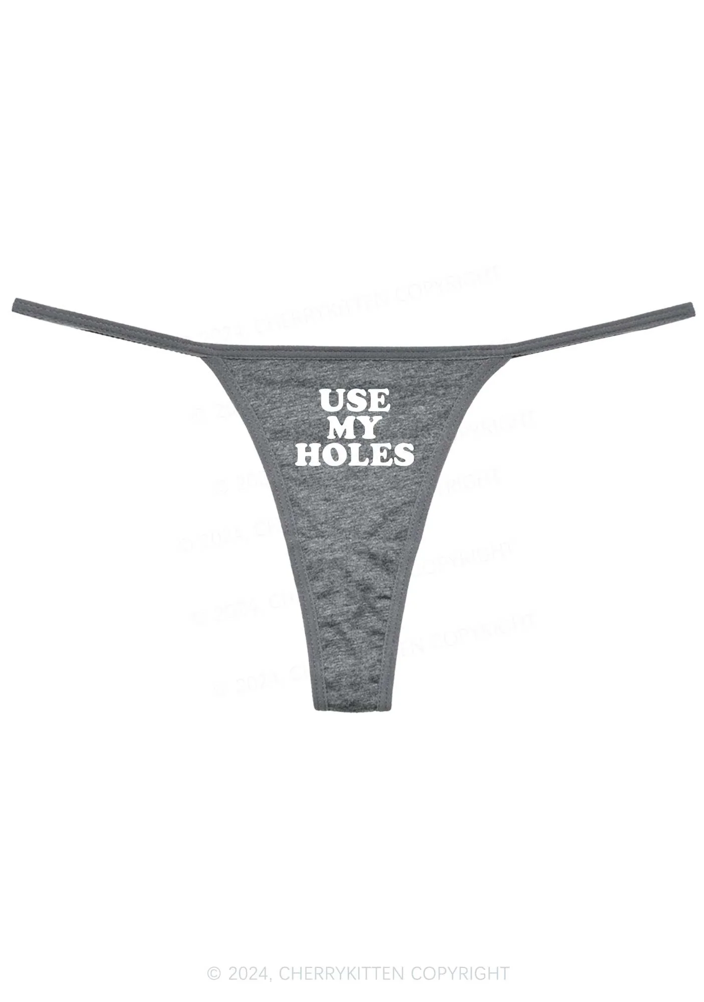 Use My Holes Y2K Flat String Thong Cherrykitten - Image 6