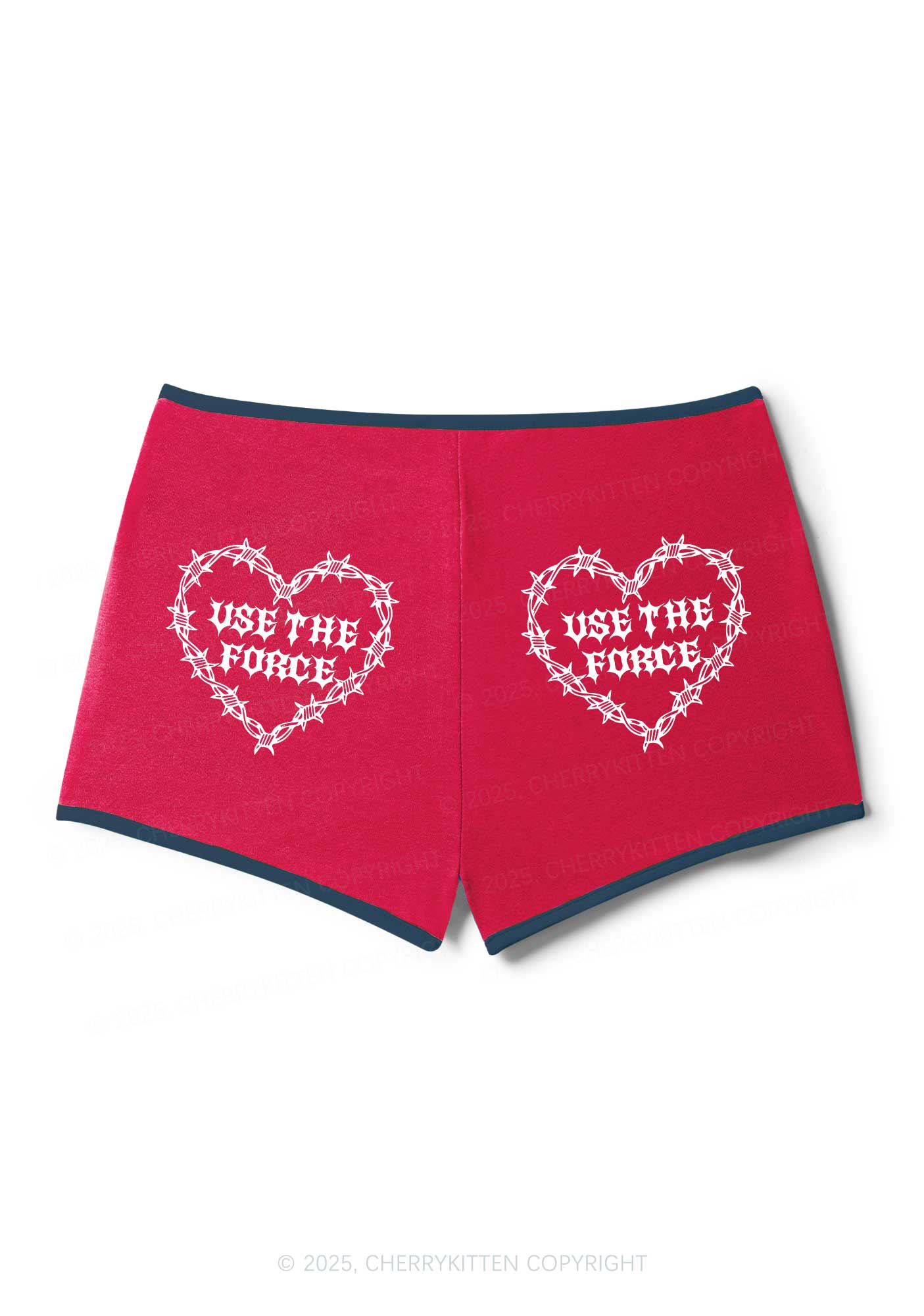 Use The Force Y2K Booty Shorts Cherrykitten - Image 2