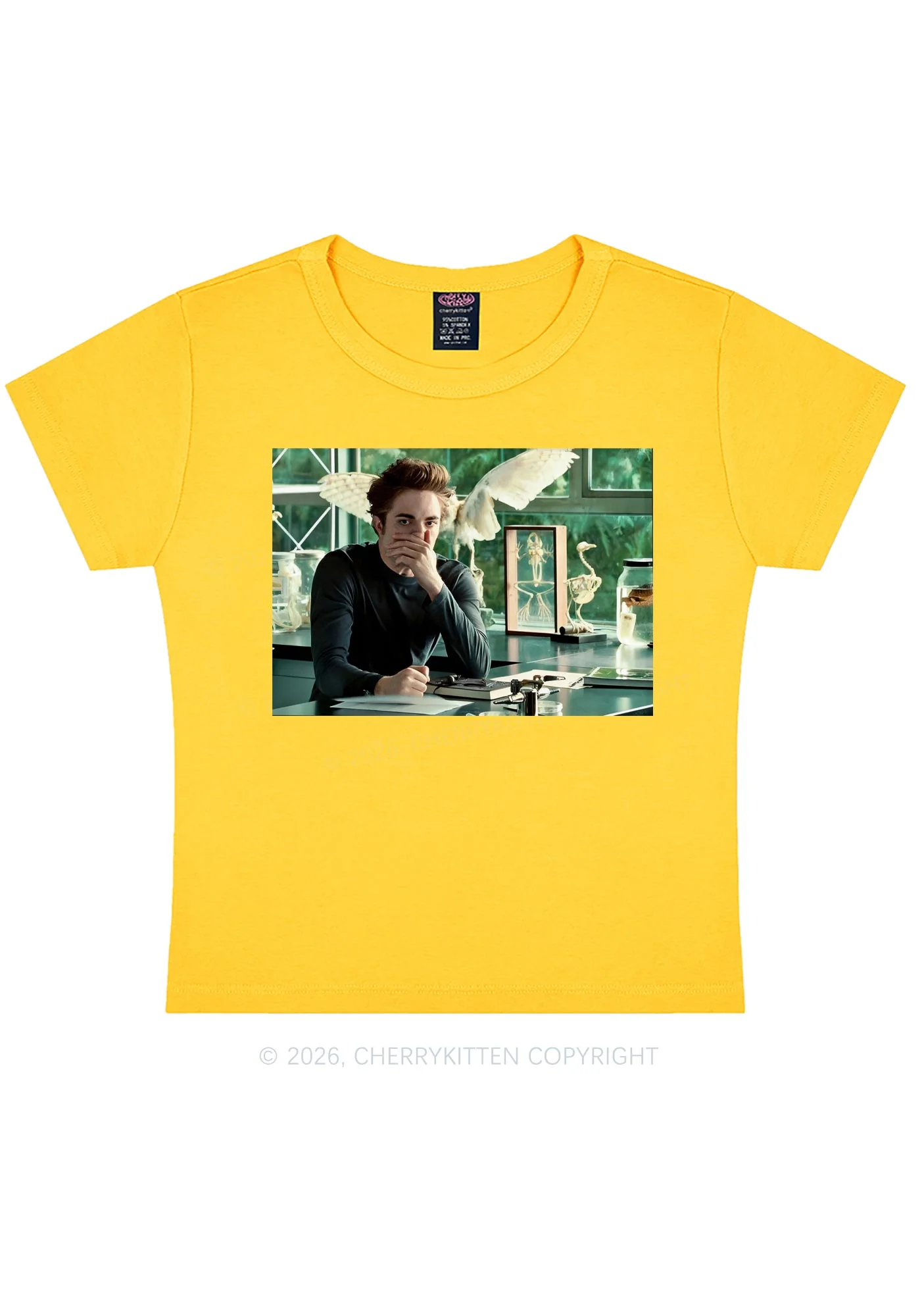Vampire Boy Y2K Baby Tee Cherrykitten - Image 4