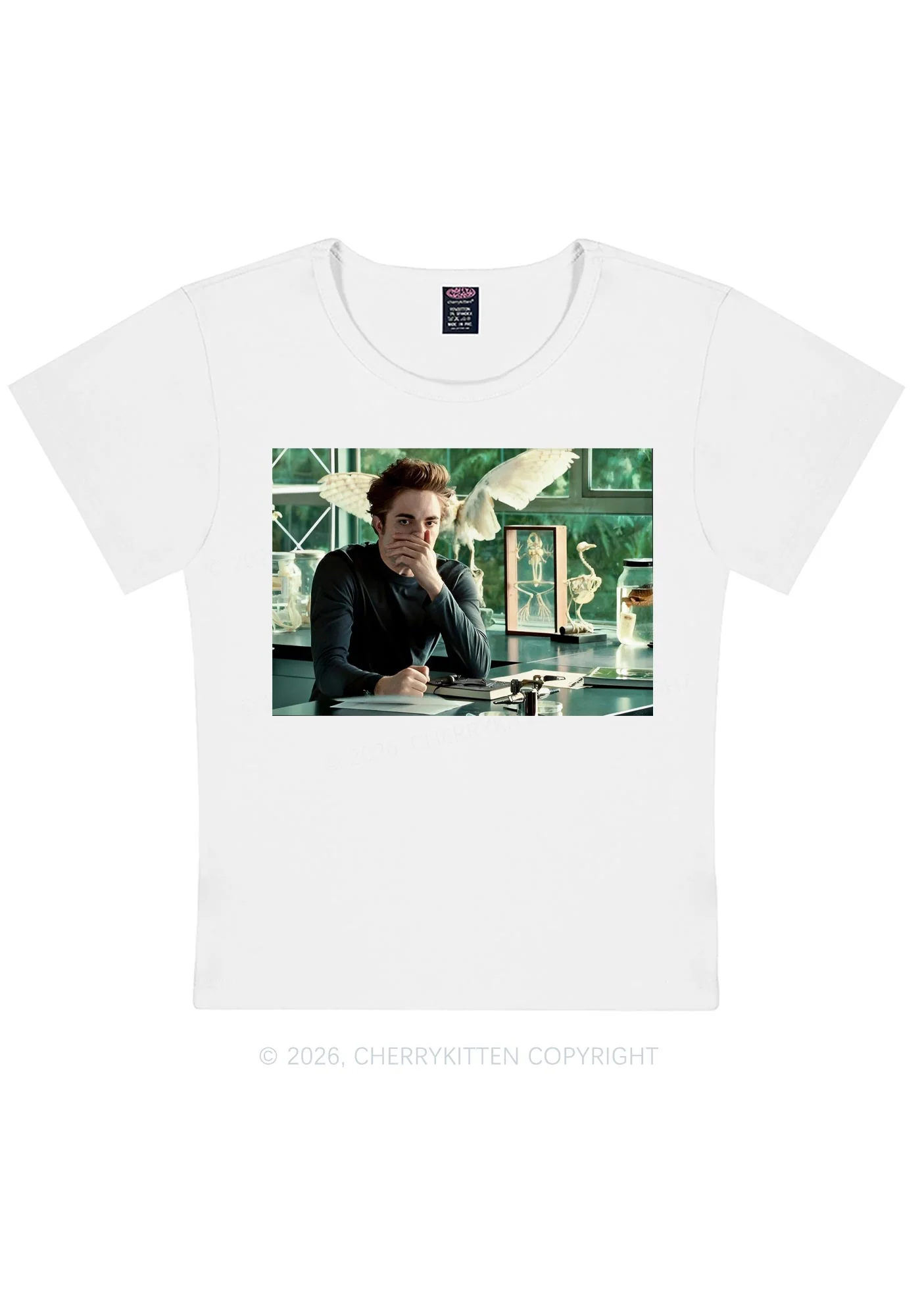 Vampire Boy Y2K Baby Tee Cherrykitten - Image 5