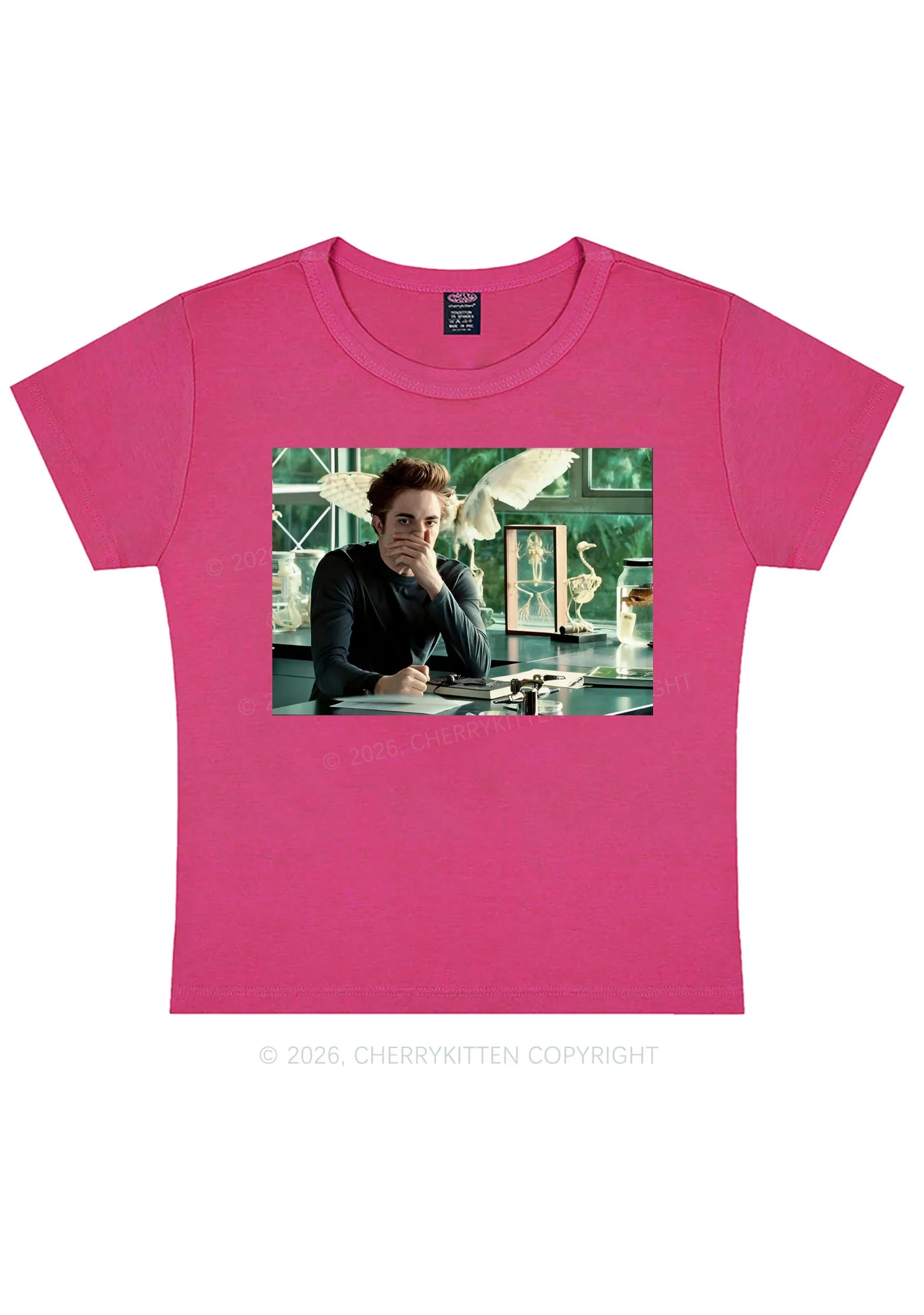 Vampire Boy Y2K Baby Tee Cherrykitten - Image 6